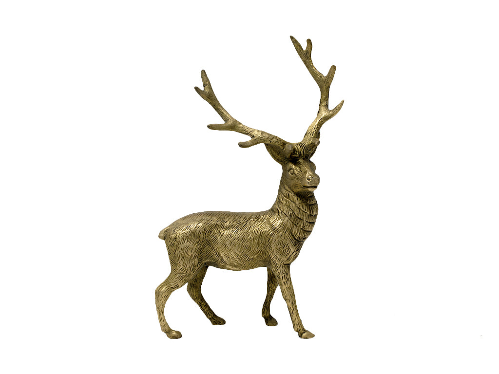 Hiran Deer Barahsingha Brass (7.4 Inch)