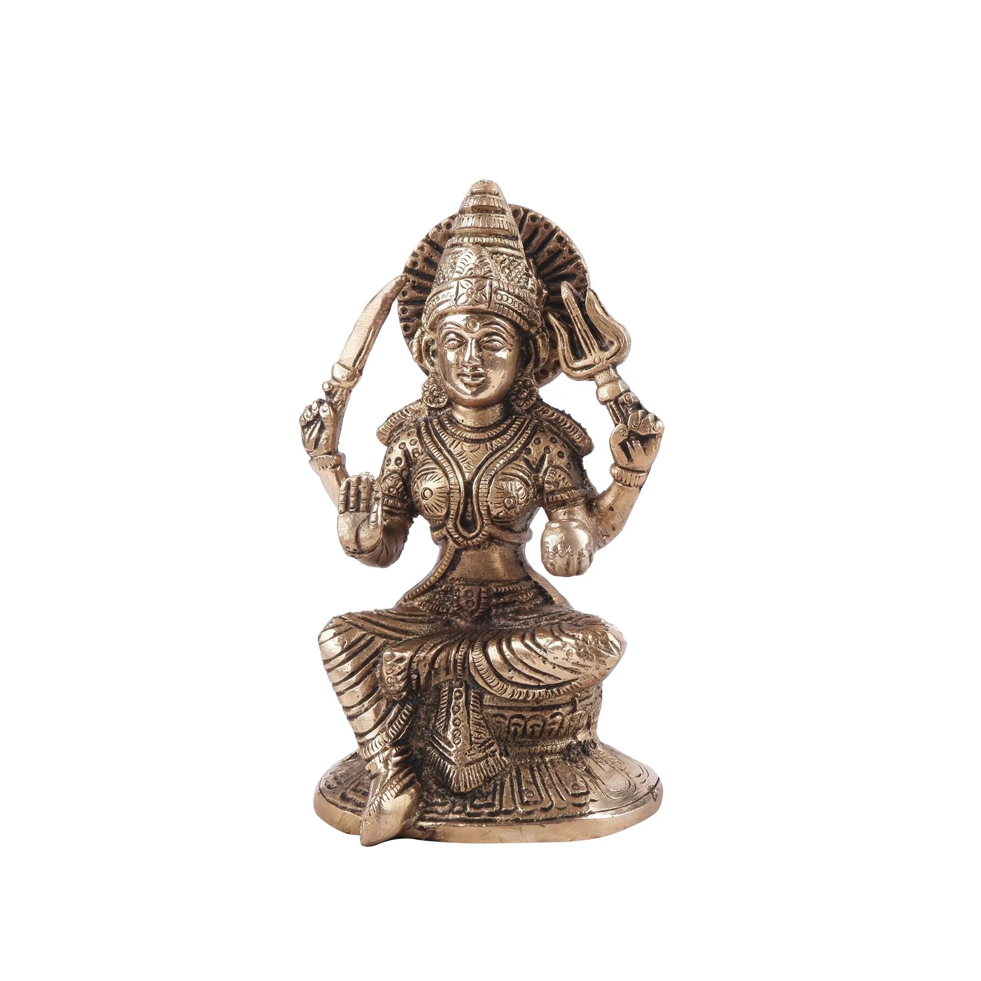 Brass Maa Santoshi Idol (5.9 Inch)