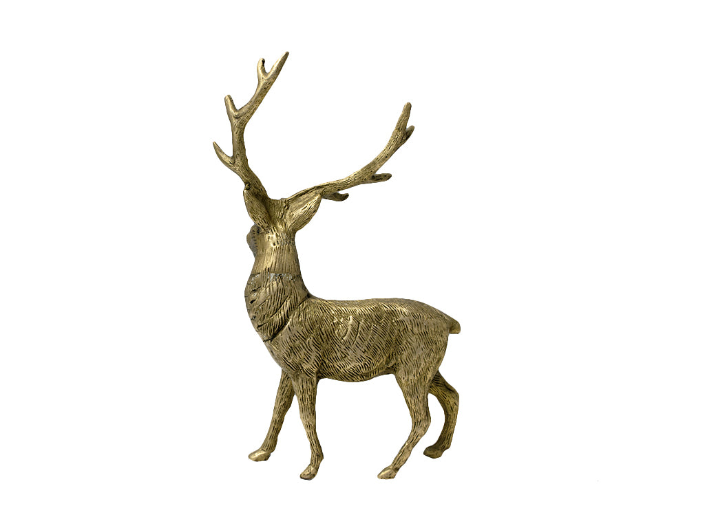 Hiran Deer Barahsingha Brass (7.4 Inch)