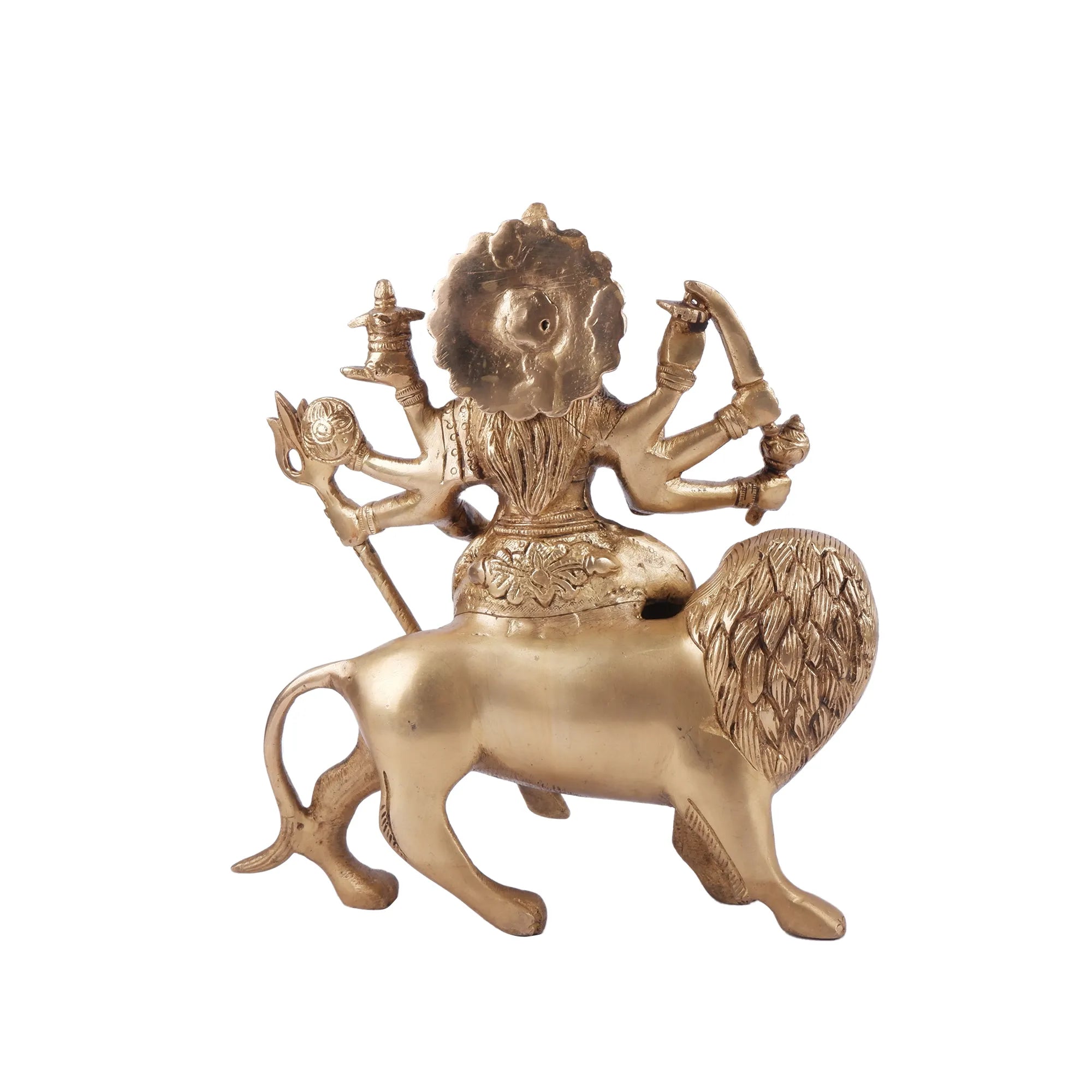 Brass Durga Idol (9.8 Inch)