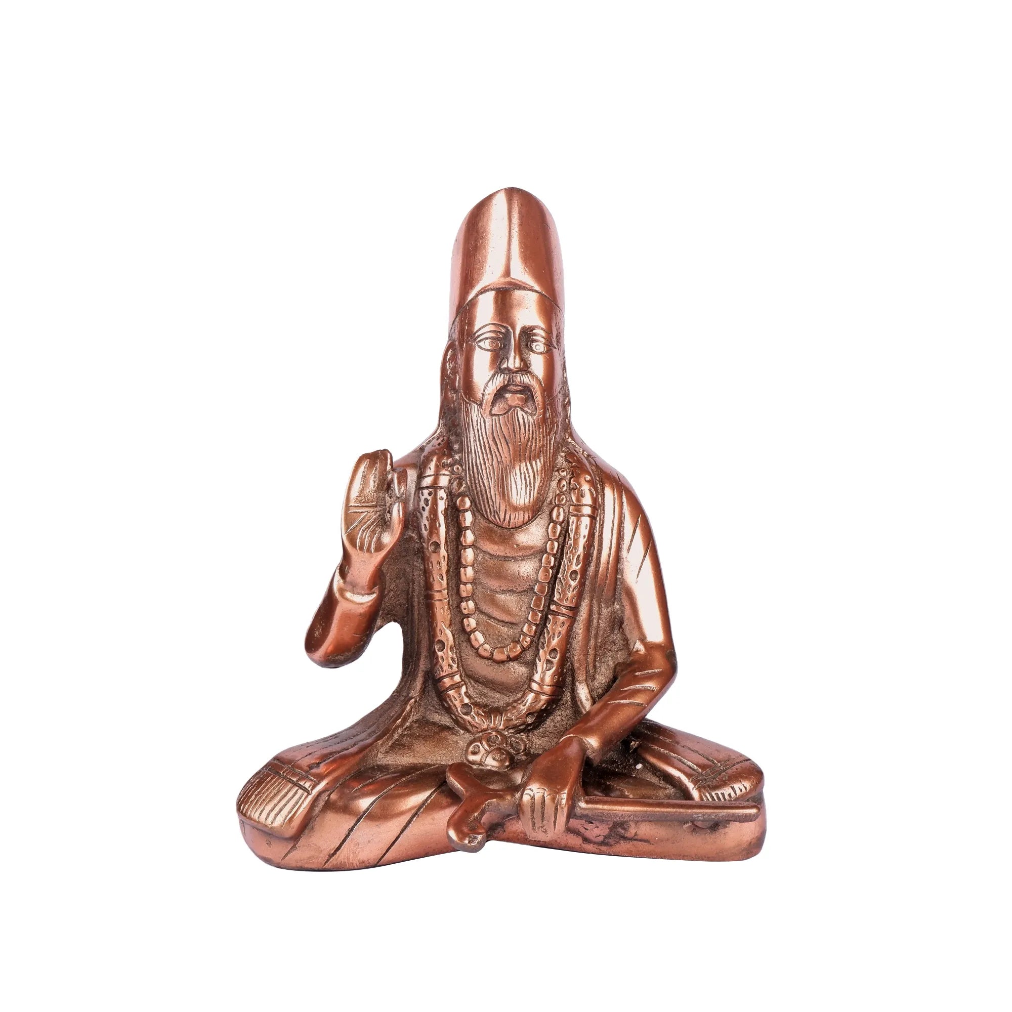 Gun Metal Sant Kabir Idol (11 Inch)