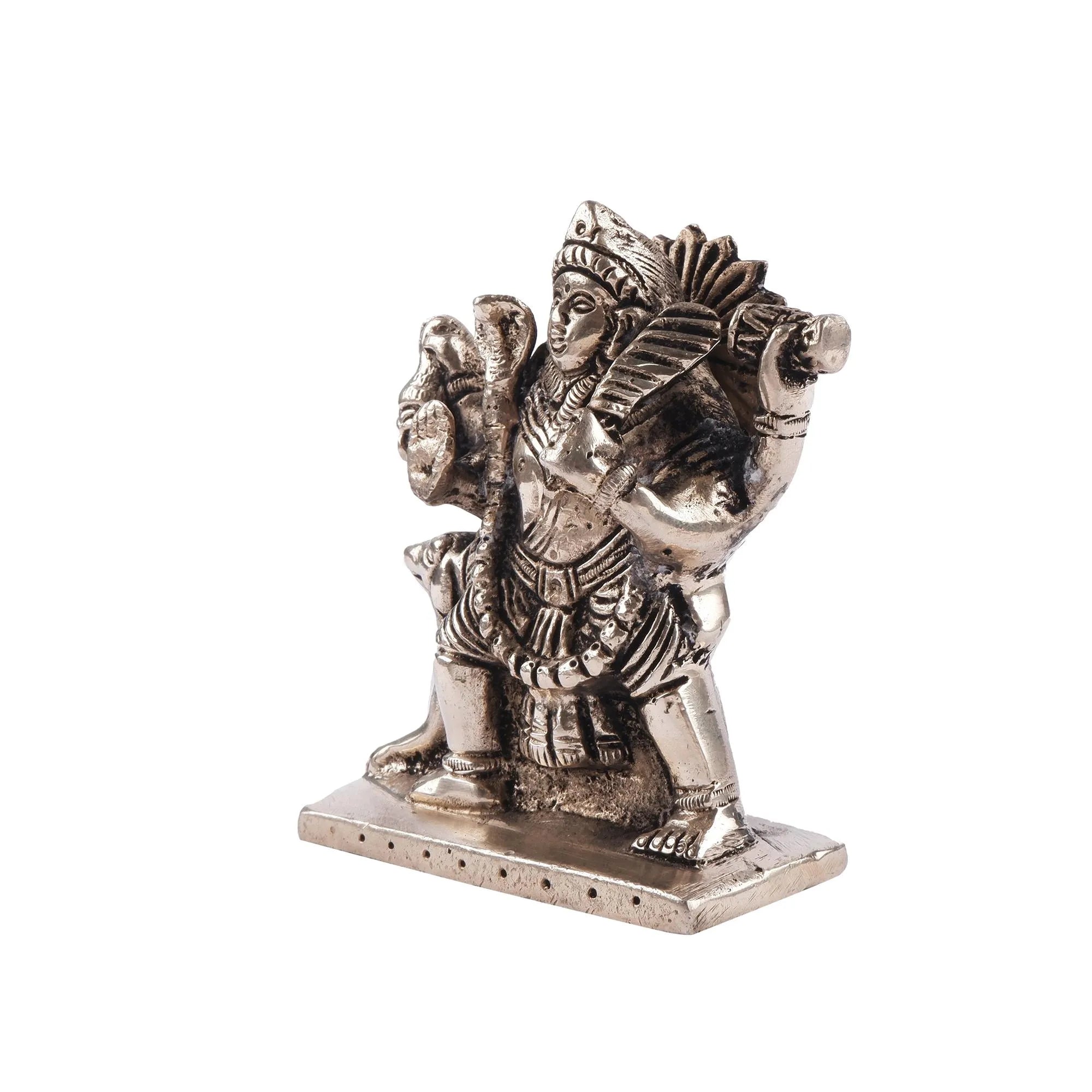 Brass Bhairav Baba Idol(3.5 Inch)