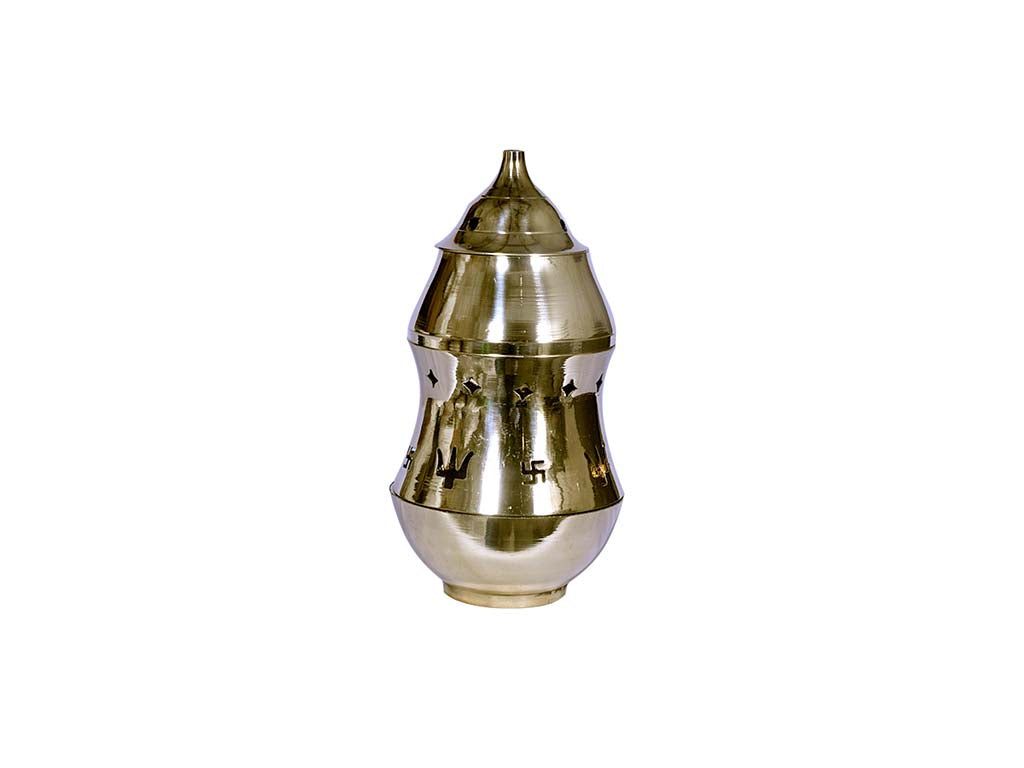 Camphor Lamp Brass (6.2 Inch)