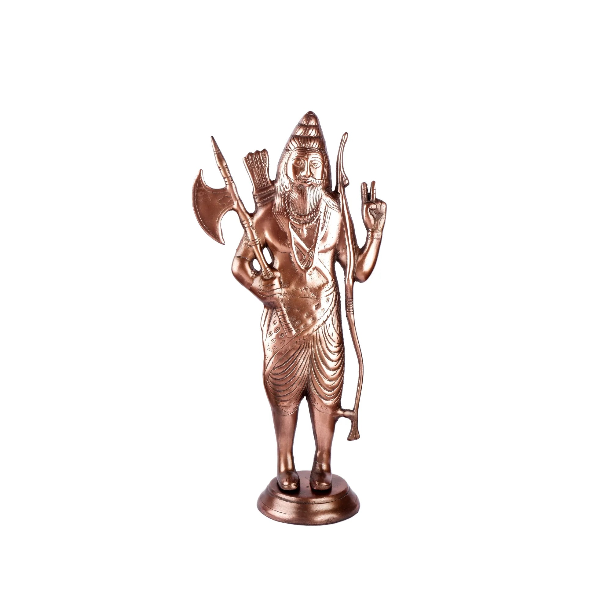 Gun Metal Parshuram Idol (18.1 Inch)