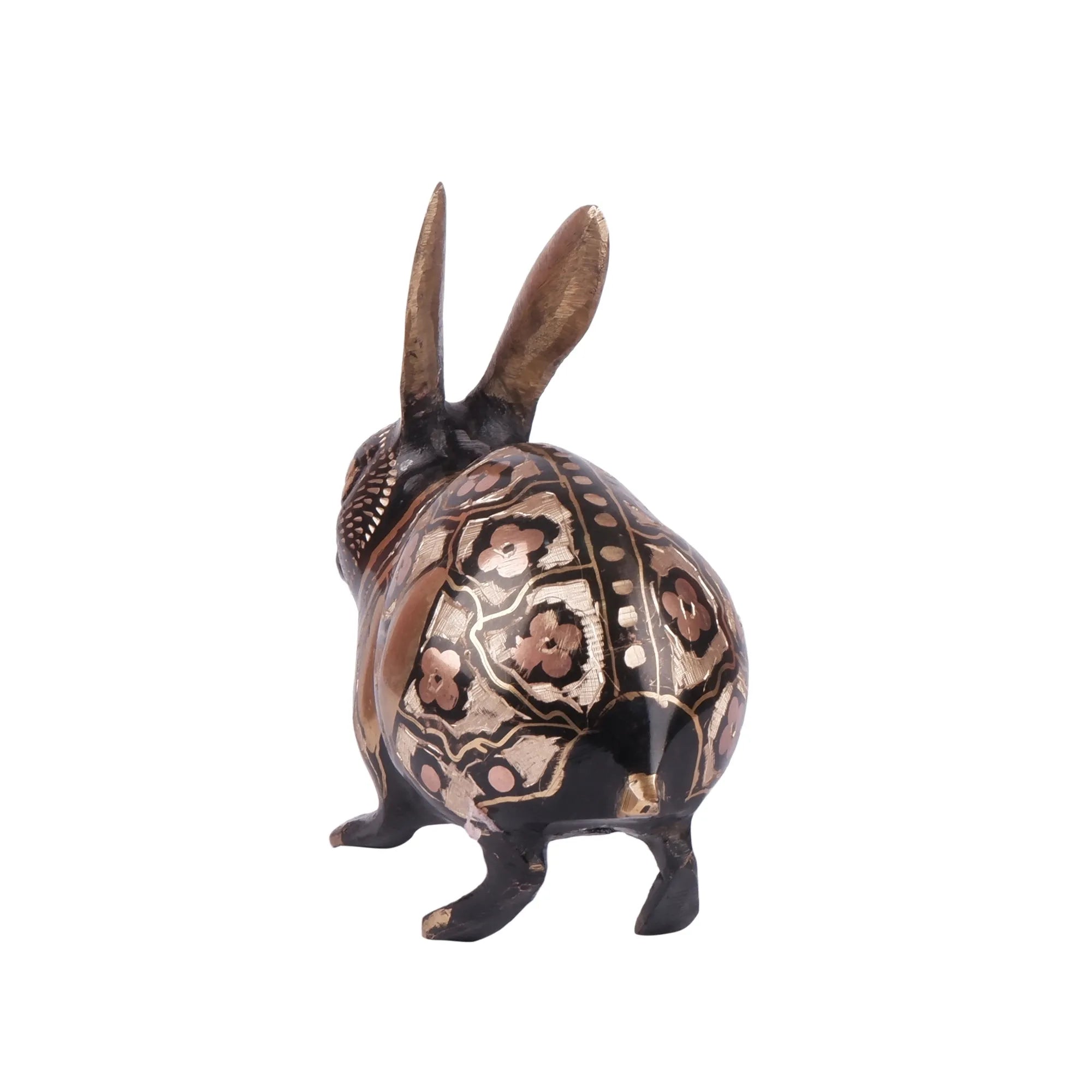 Rabbit(Khargosh) 2pc Set Brass (5.9 Inch)