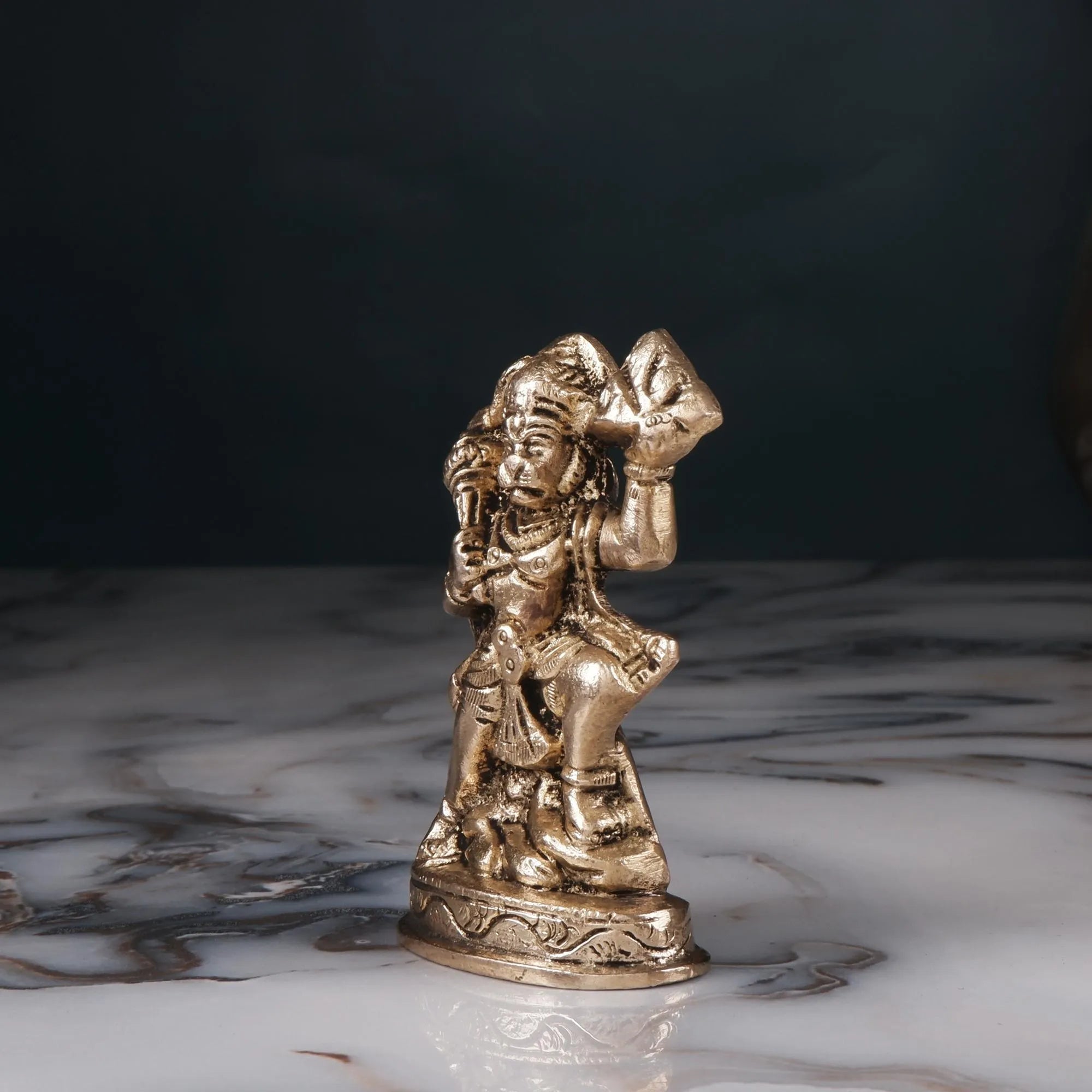 Brass Hanuman Idol(3.5 Inch)