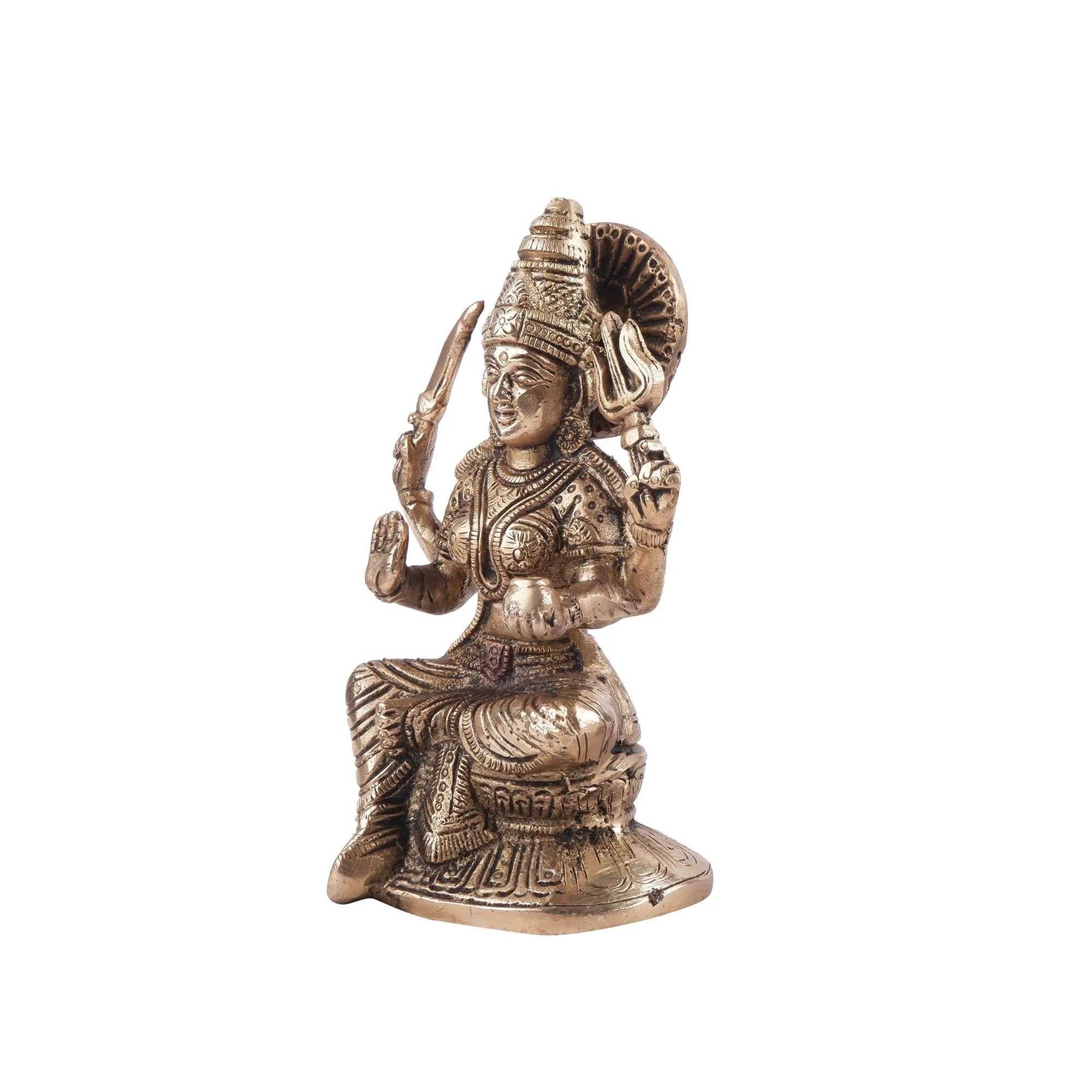 Brass Maa Santoshi Idol (5.9 Inch)