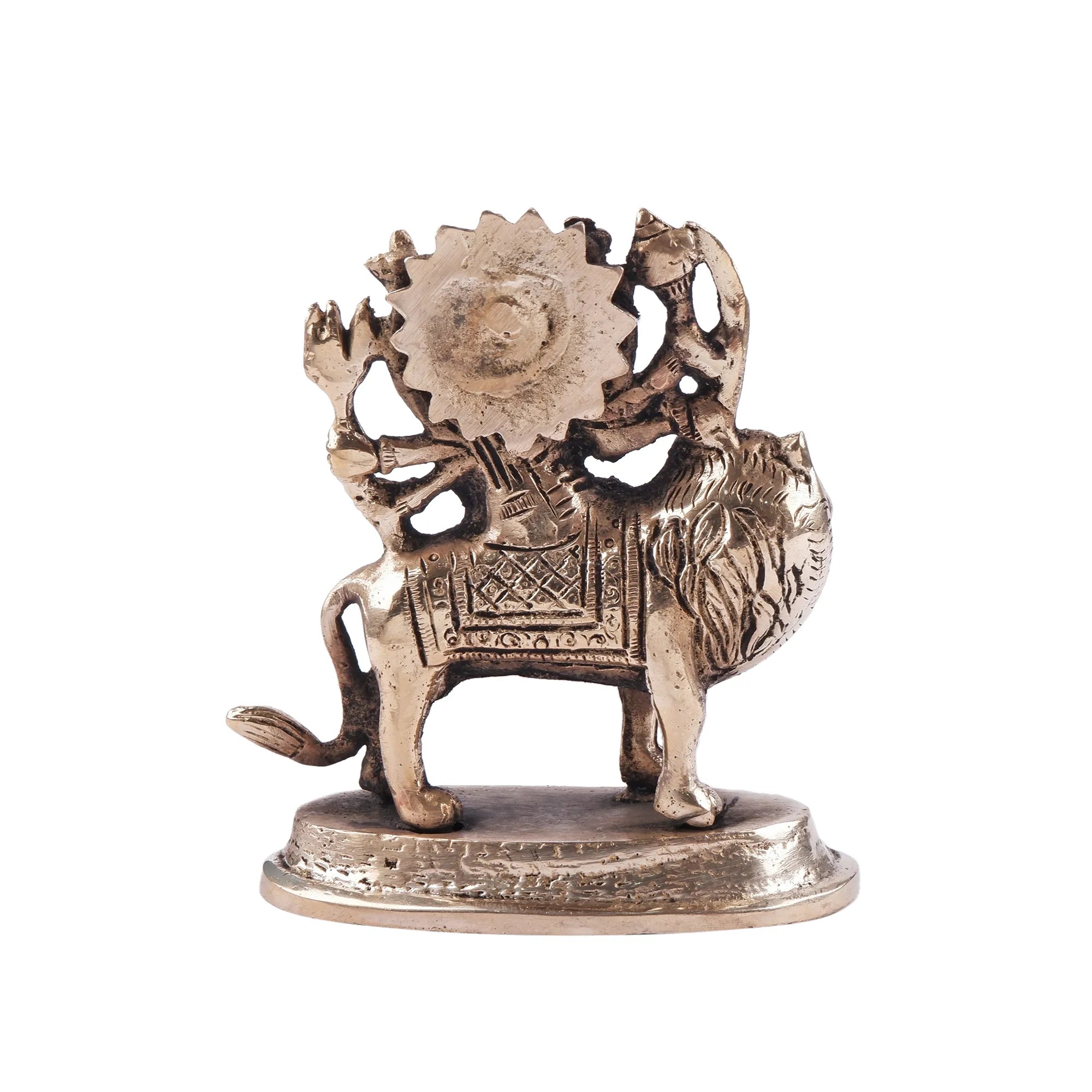 Brass Maa Durga Idol (4.3 Inch)