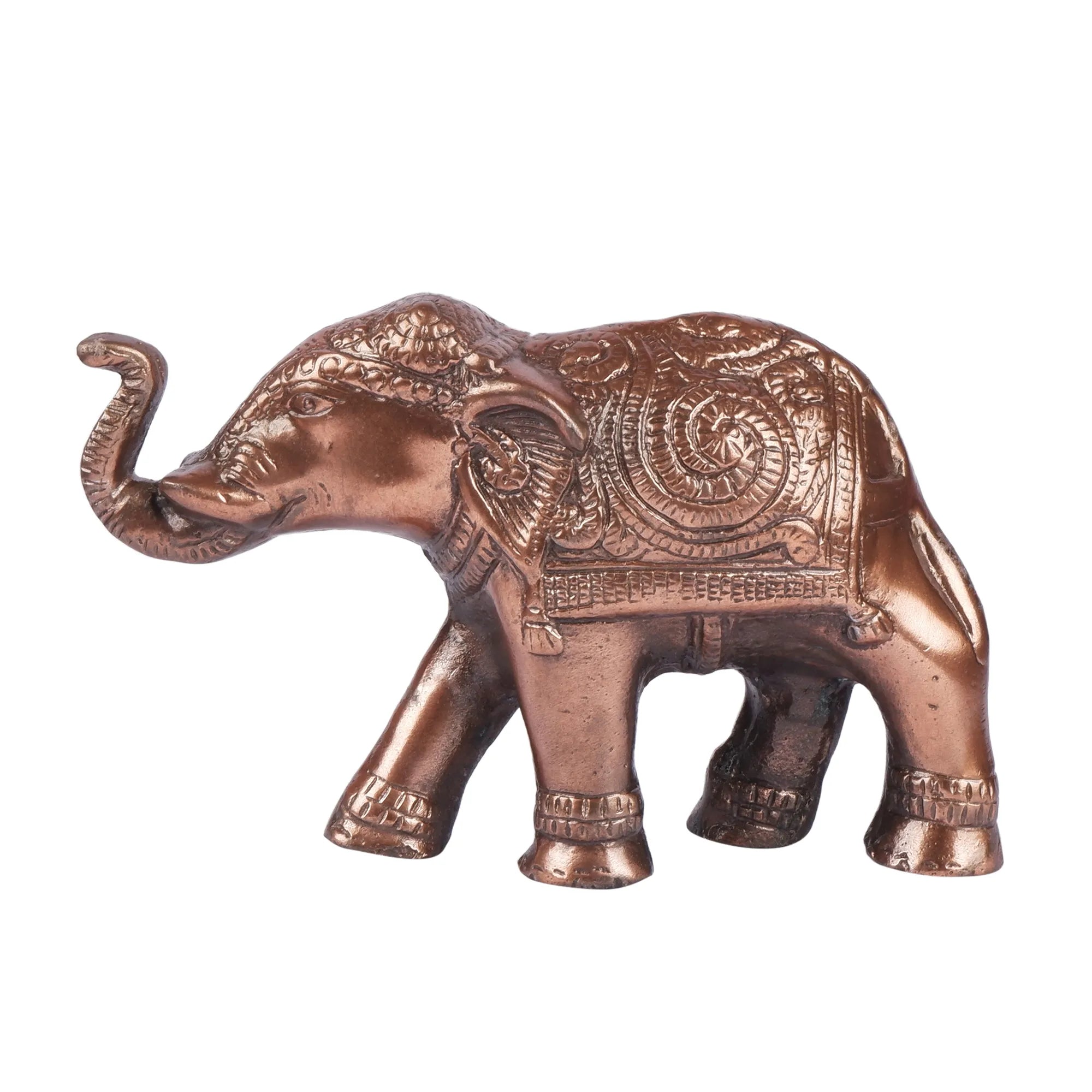 Gun Metal Elephant(Haathi) (5.5 Inch)