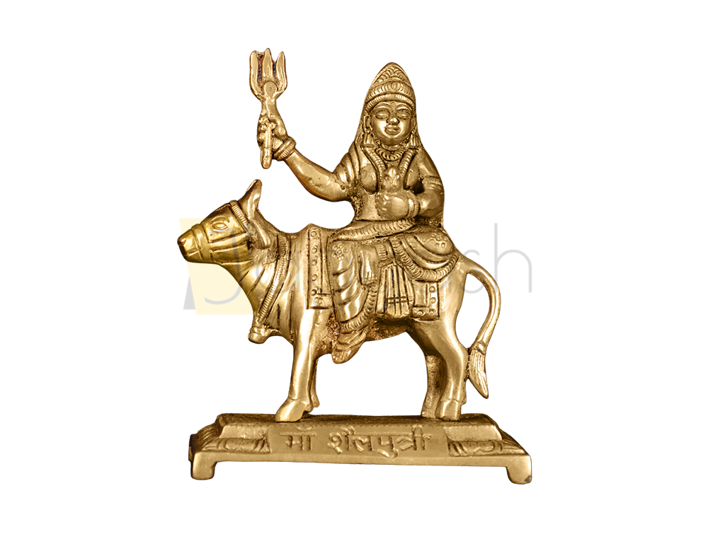 Brass Maa Shailaputri Idol (5.9 Inch)