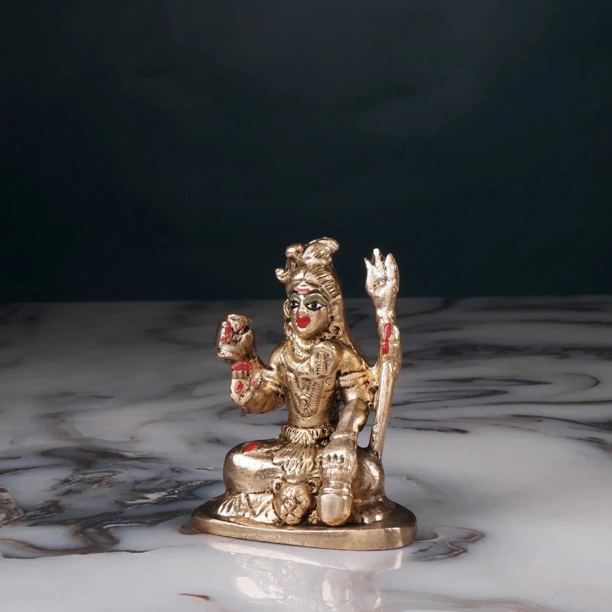 Brass Shankar Idol(3.5 Inch)