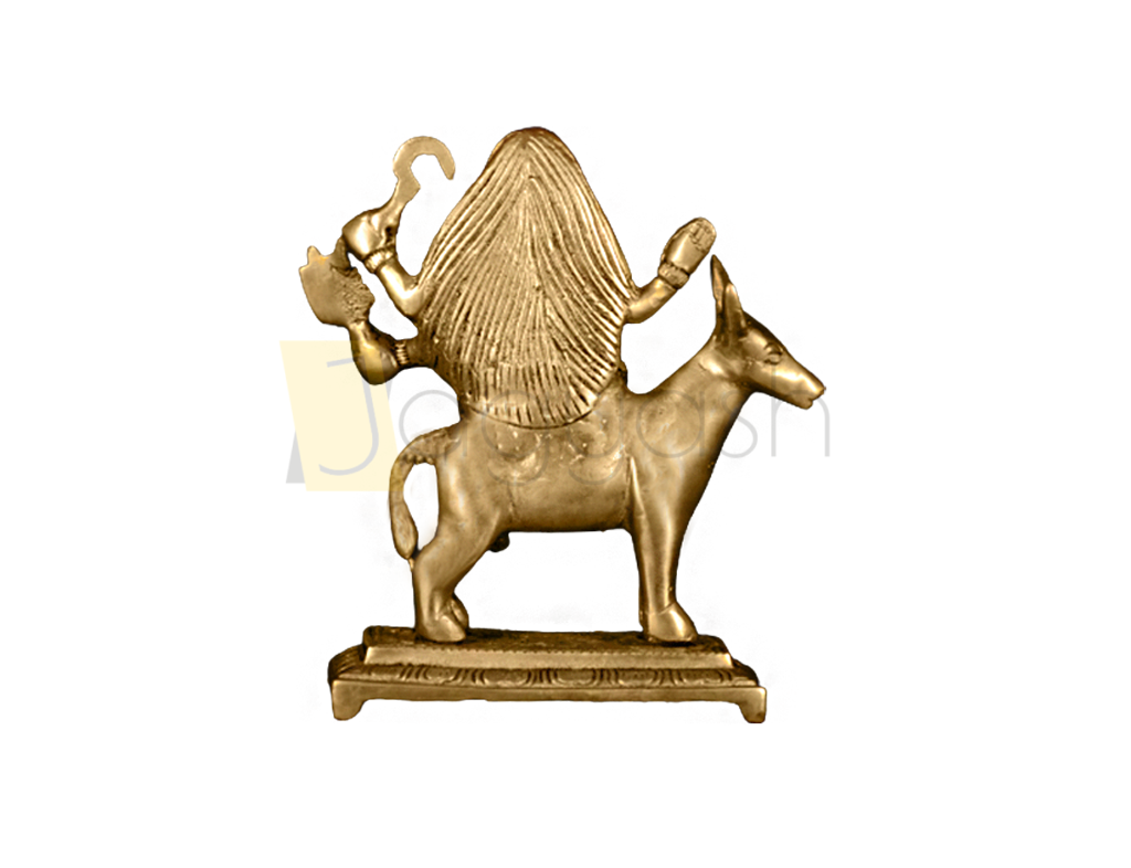 Brass Maa Kalaratri Idol (6.2 Inch)