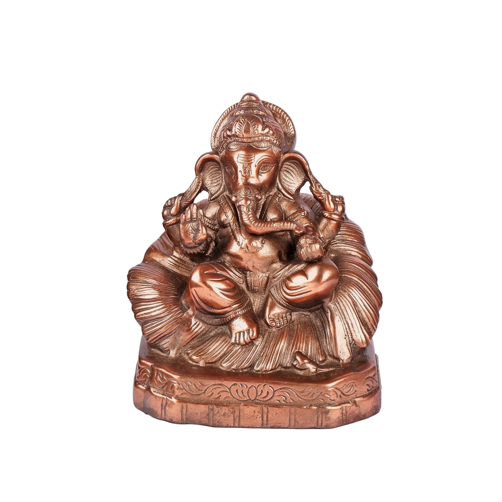 Gun Metal Ganesh Idol (10.6 Inch)