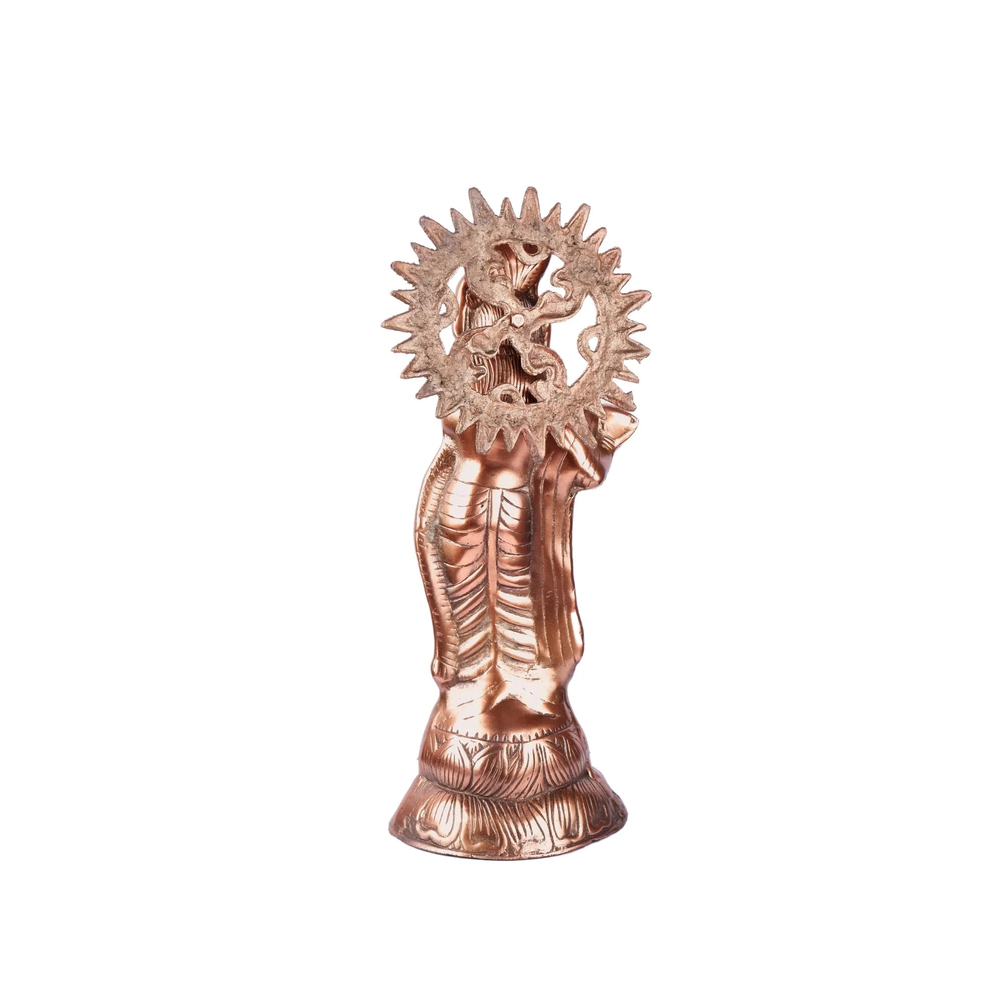 Gun Metal Krishna ji Idol (16.1 Inch)