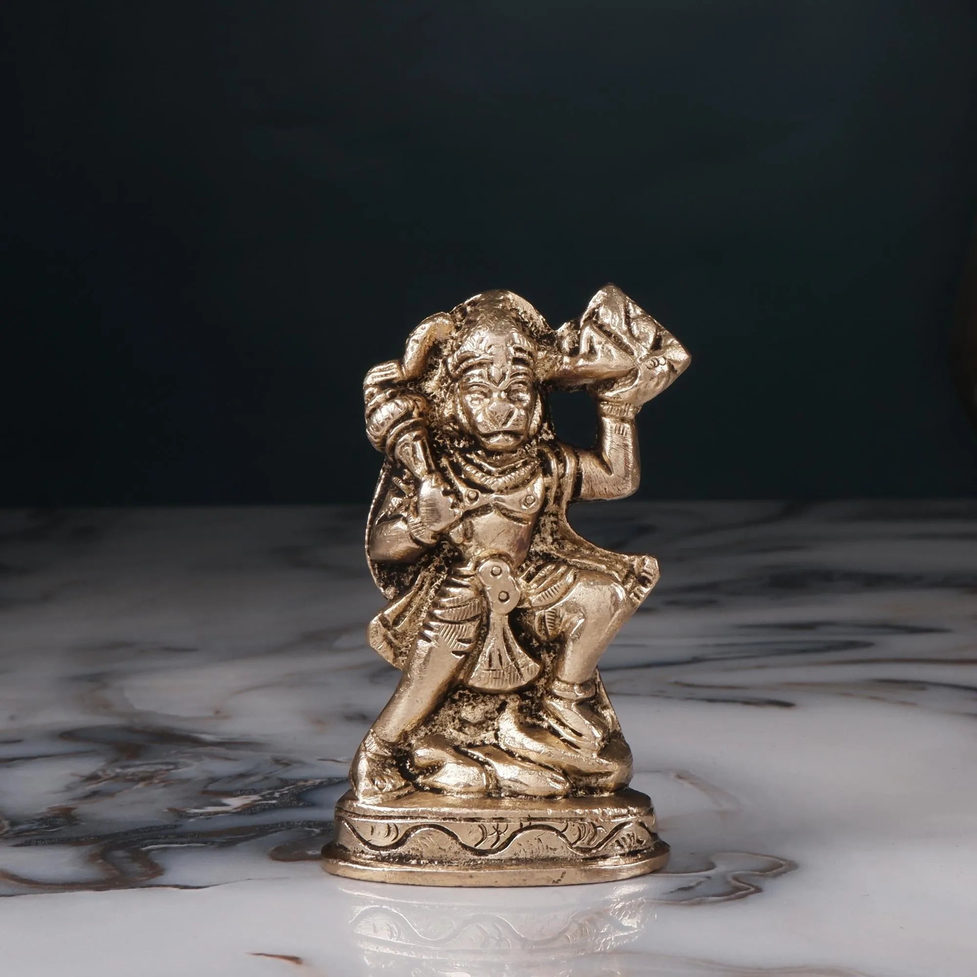 Brass Hanuman Idol(3.5 Inch)