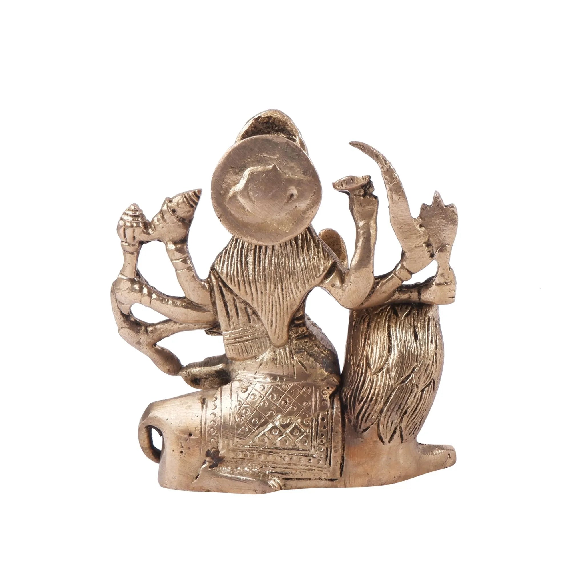 Brass Maa Durga Idol (4.3 Inch)