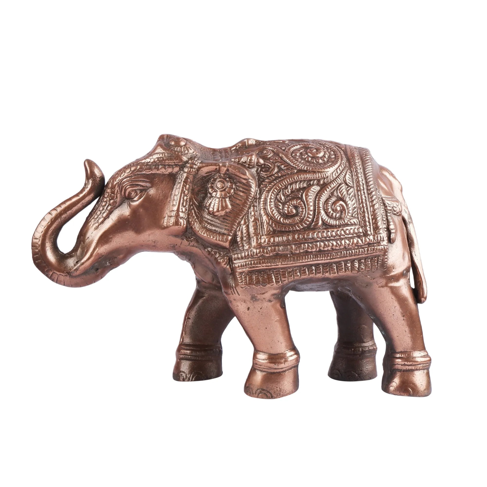 Elephant(Haathi) Copper Colour (7.8 Inch)