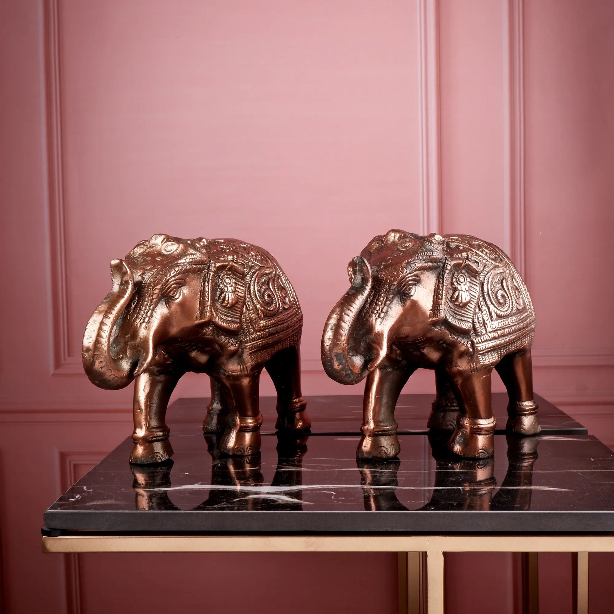 Elephant(Haathi) Copper Colour (7.8 Inch)