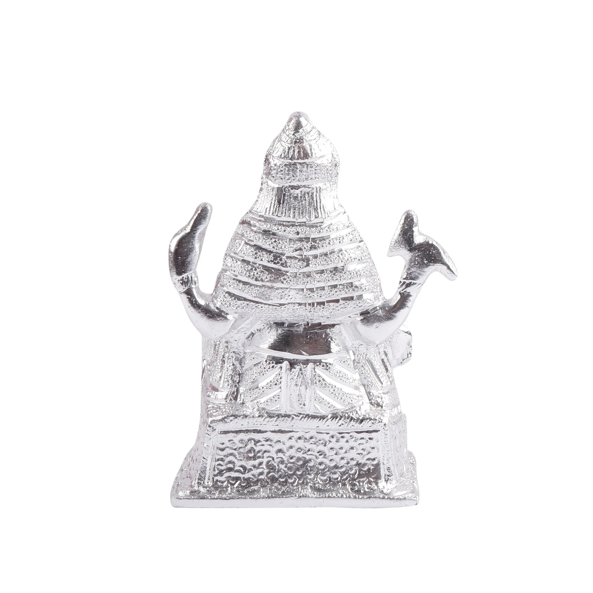 White Metal Vishwakarma Idol (5.5 Inch)