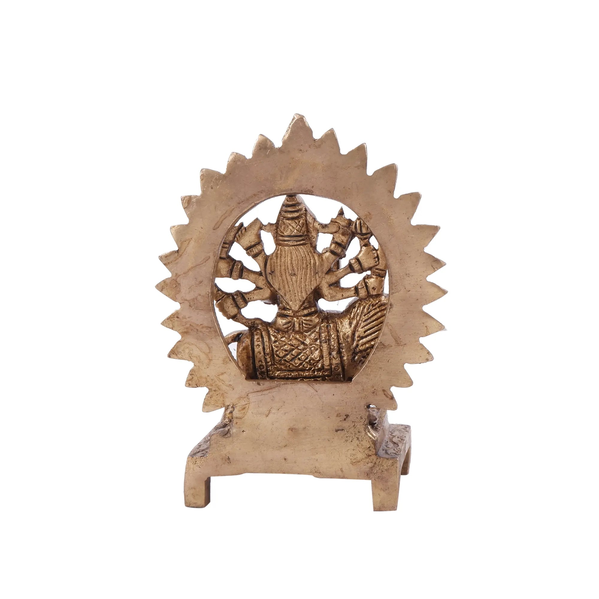 Brass Durga Idol (4.7 Inch)