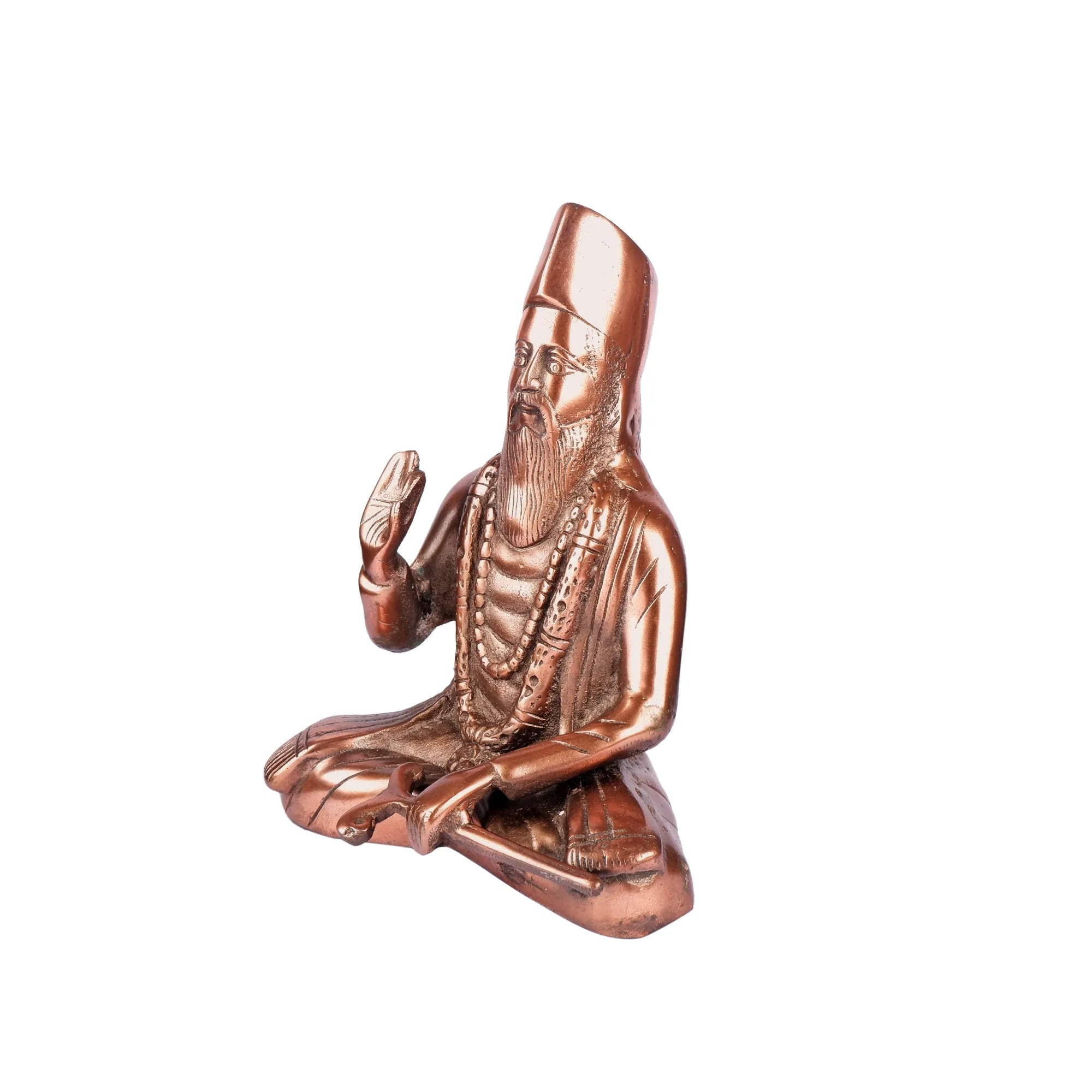 Gun Metal Sant Kabir Idol (11 Inch)