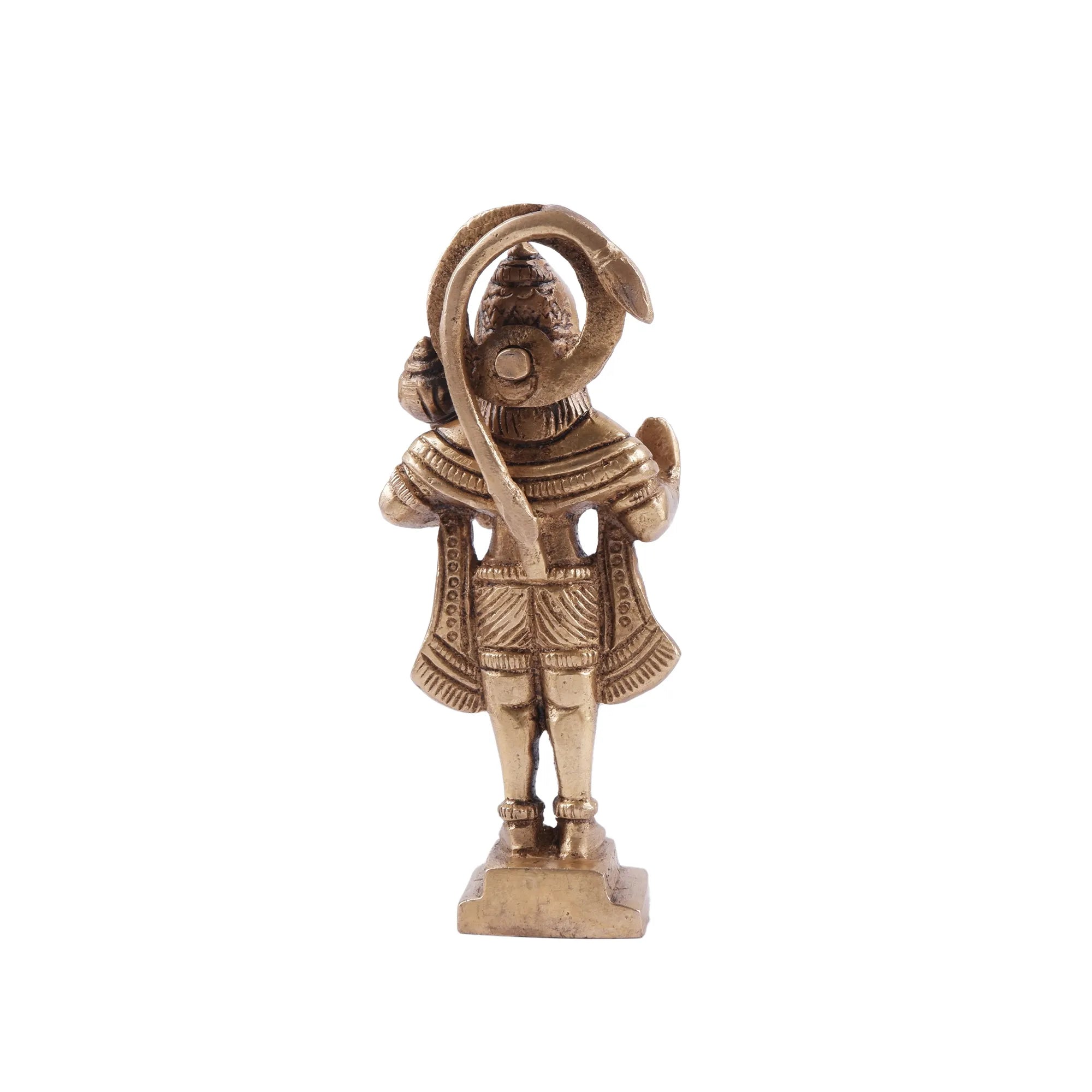 Brass Hanuman Idol(4.7 Inch)