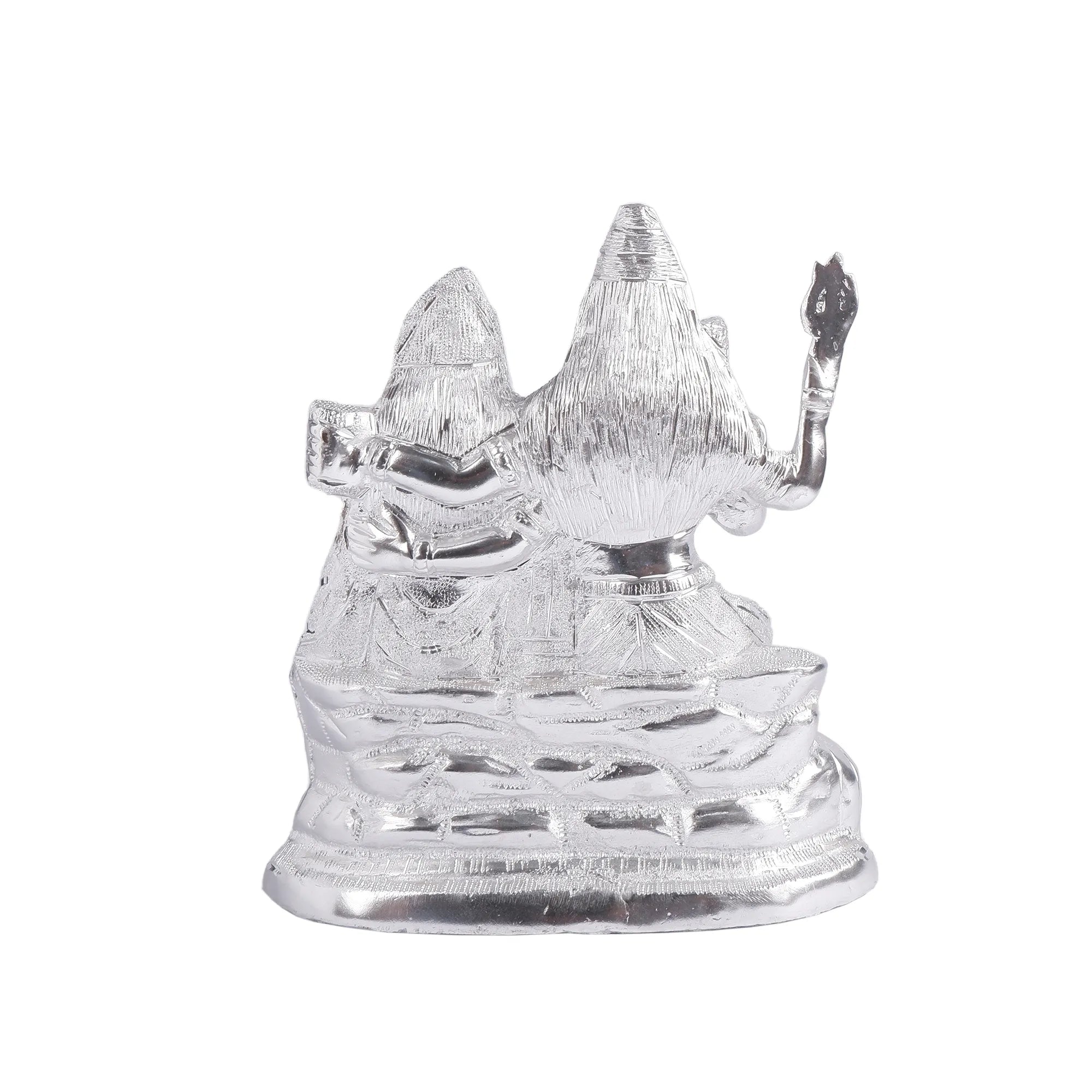 White Metal Shiv Pariwar Idol (9 Inch)