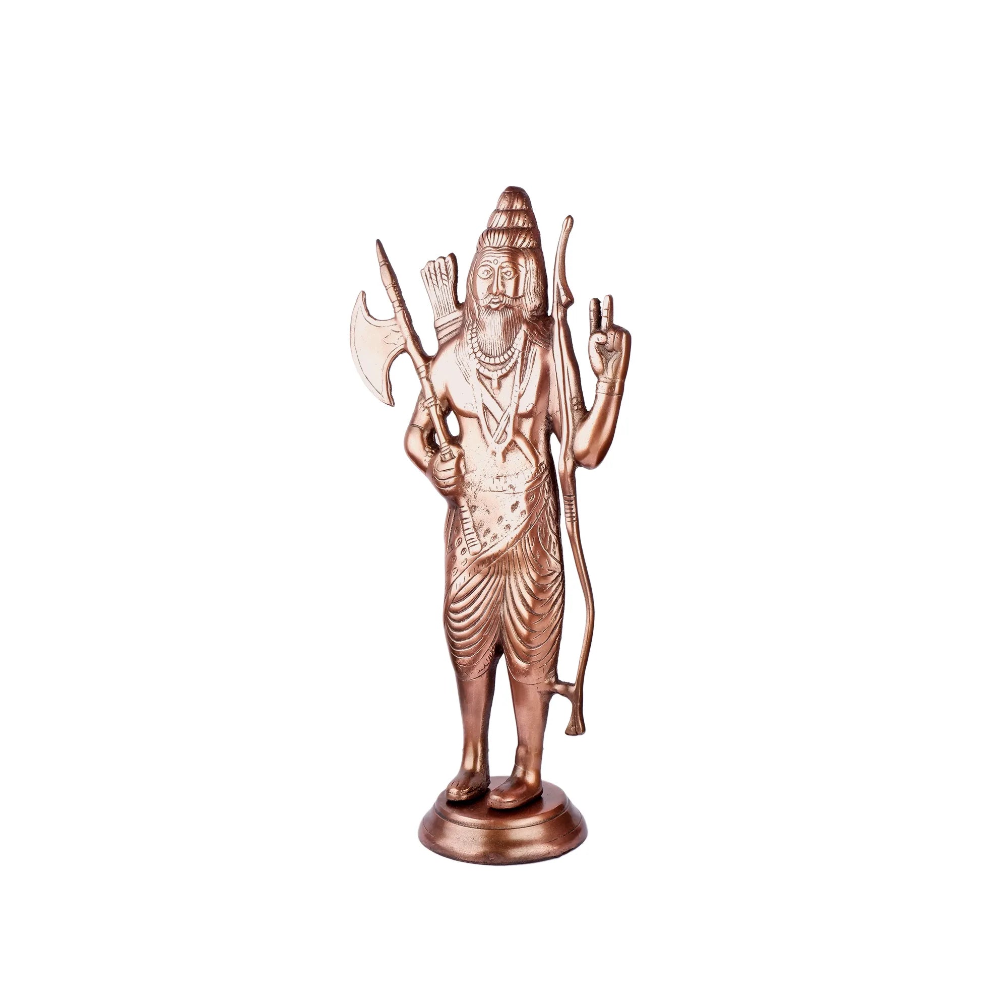 Gun Metal Parshuram Idol (18.1 Inch)