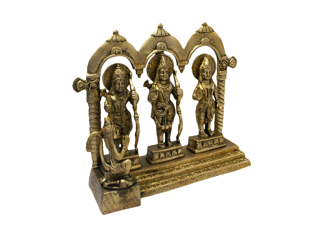 Brass Ram Darbar Idol (8.2 Inch)