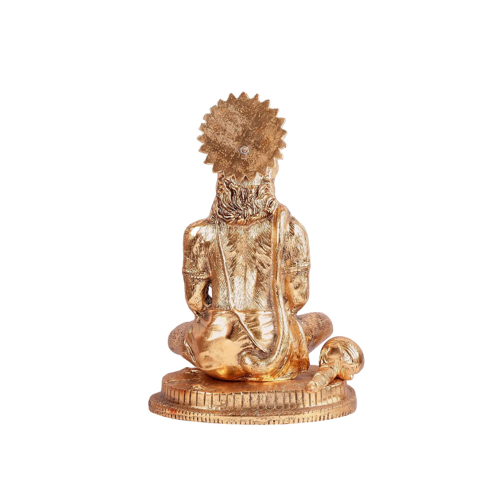 Golden Hanuman Idol (13.3 Inch)