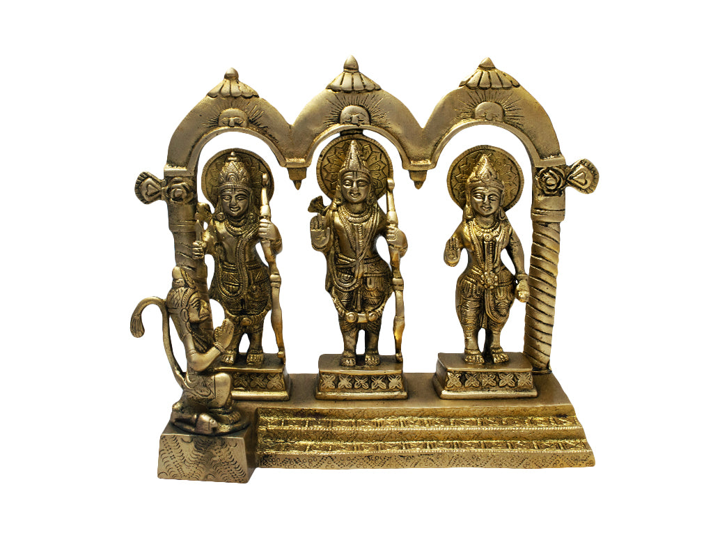 Brass Ram Darbar Idol (8.2 Inch)