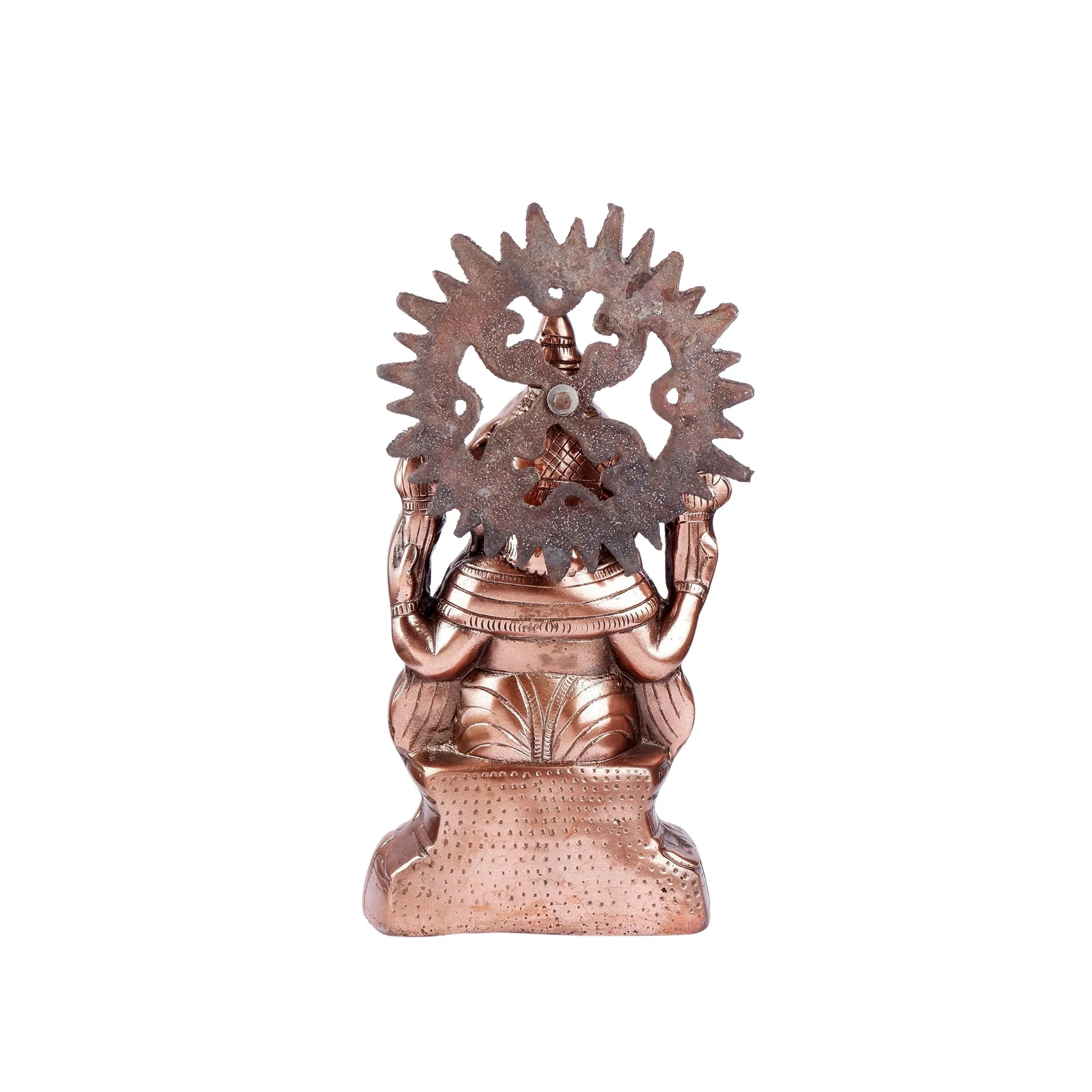 Gun Metal Ganesh ji Idol (14.1 Inch)