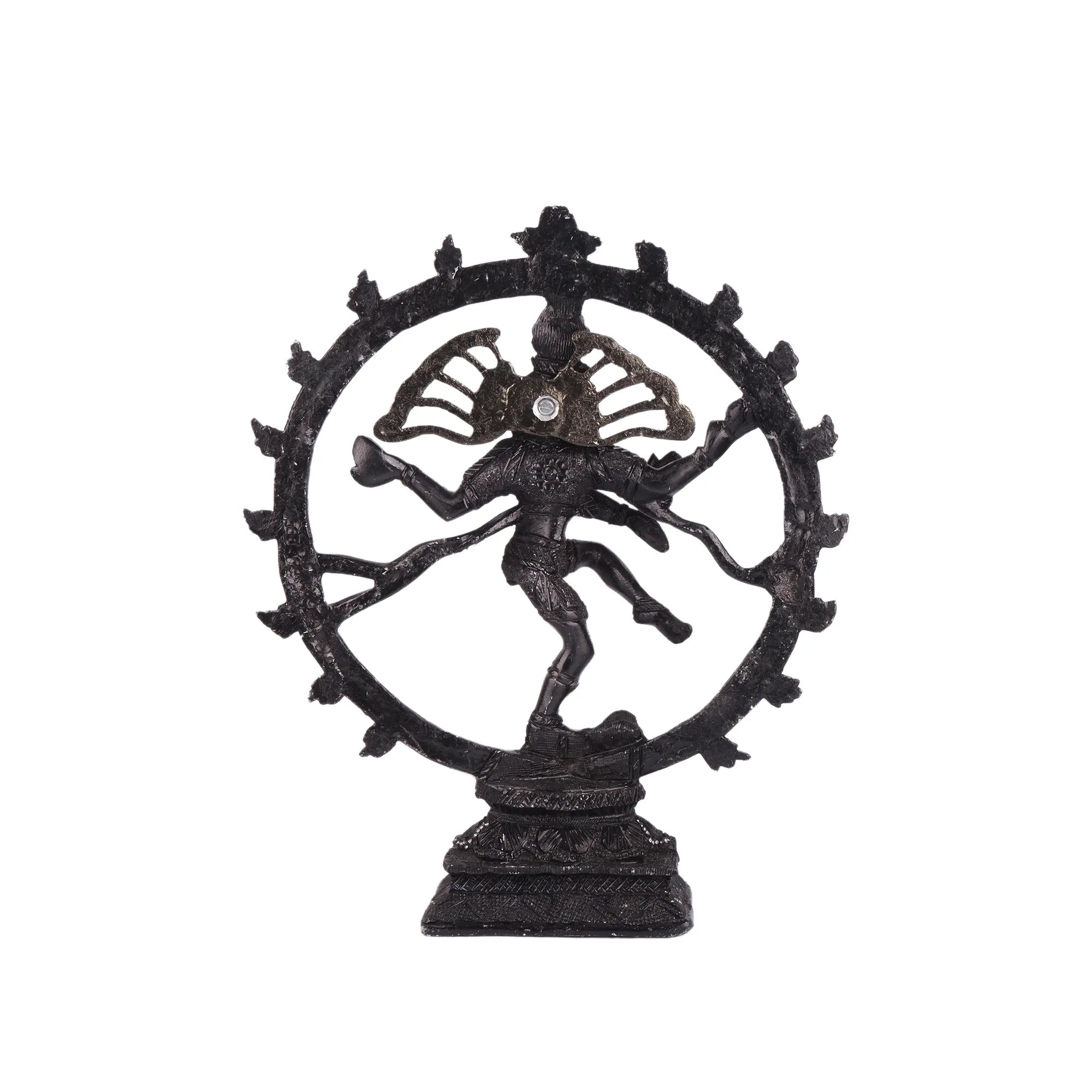 White Metal Natraj Idol (11.8 Inch)