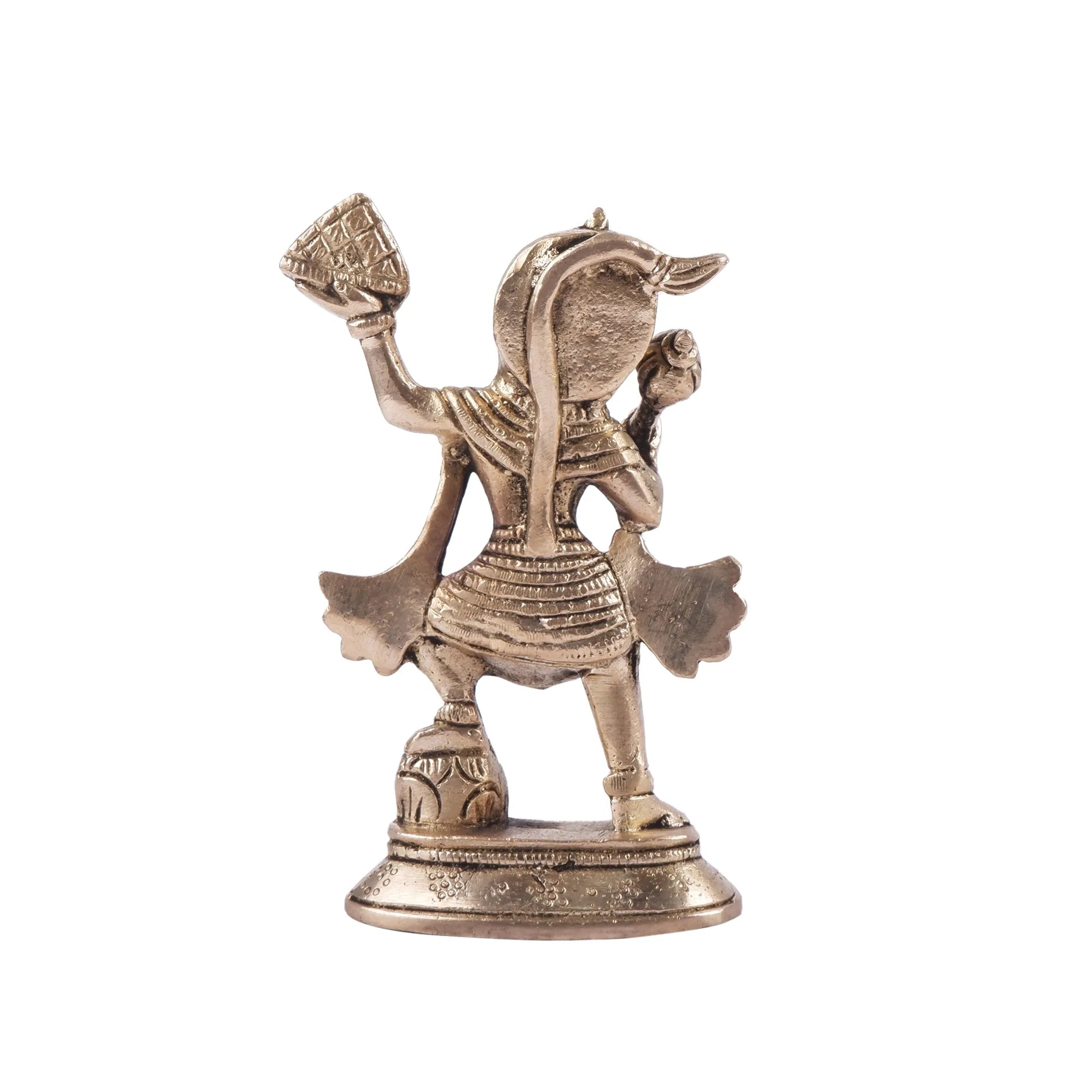 Brass Hanuman Idol (5.5 Inch)