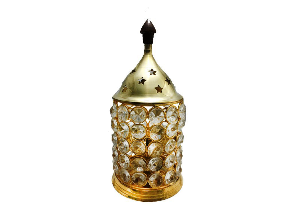 Crystal Brass Diya 3 No. (7.0 Inch)