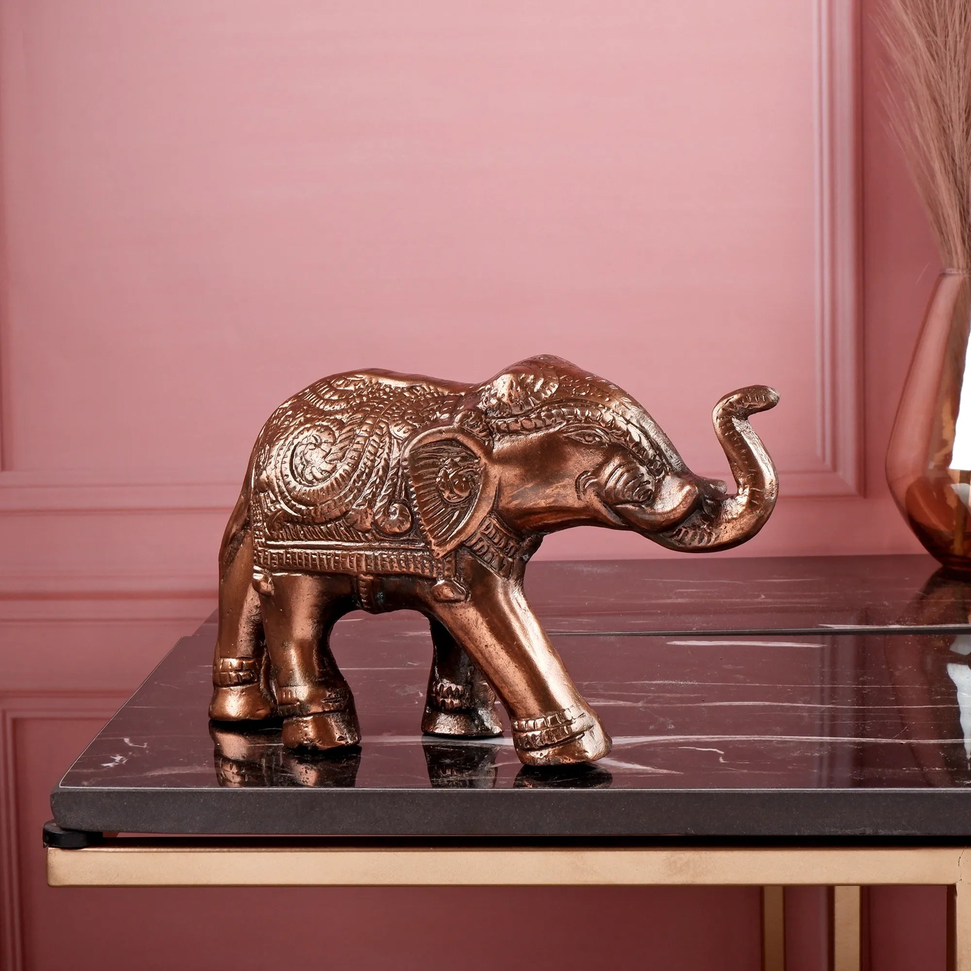 Gun Metal Elephant(Haathi) (5.5 Inch)