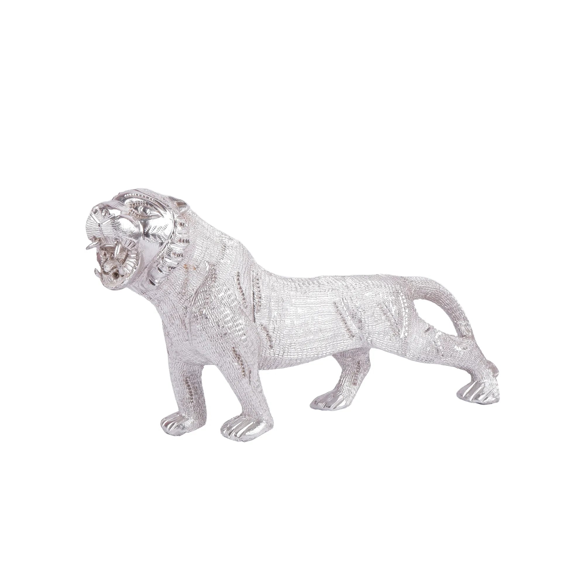 White Metal Cheetah (5.9 Inch)