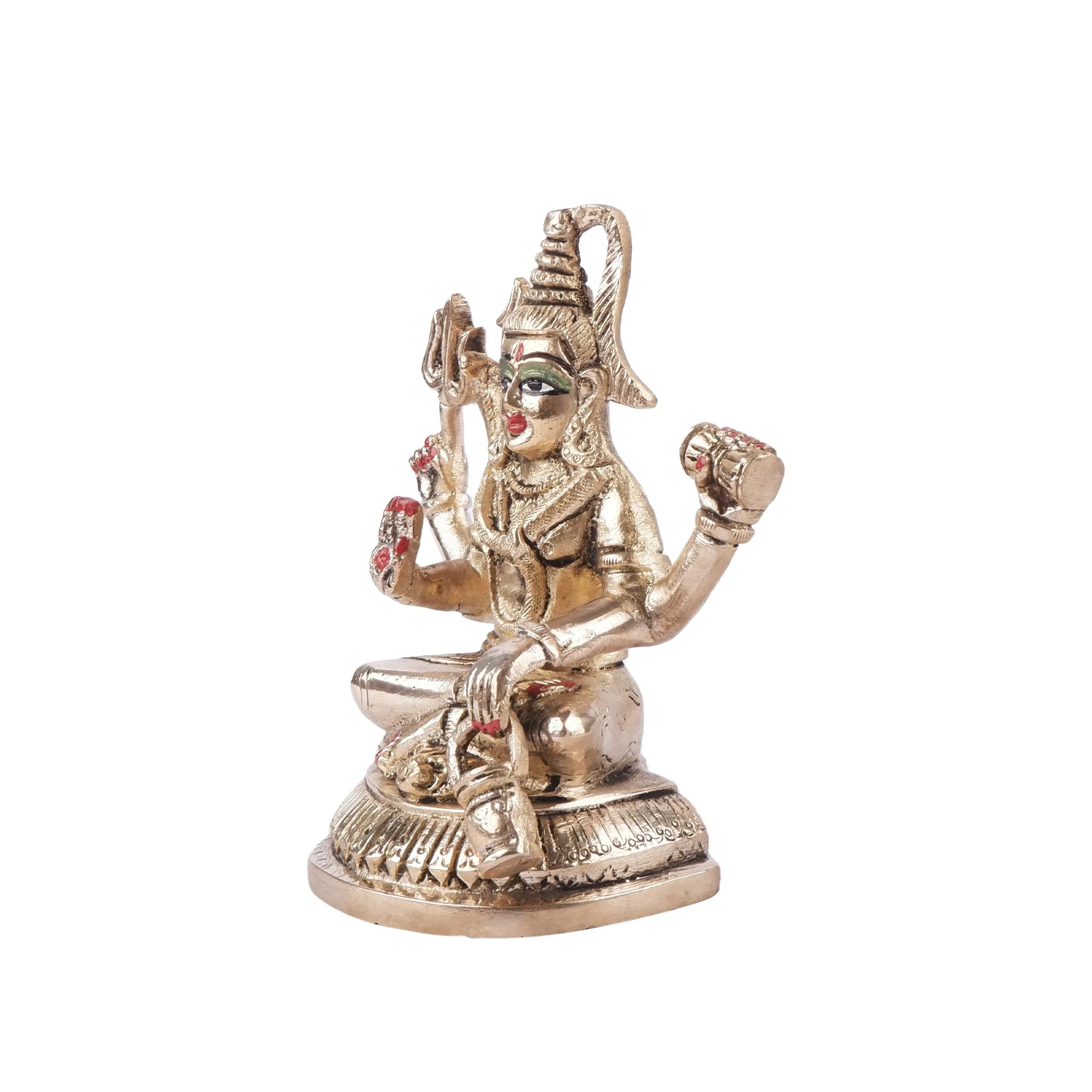 Brass Bhagwan Shankar Idol(5.5 Inch)