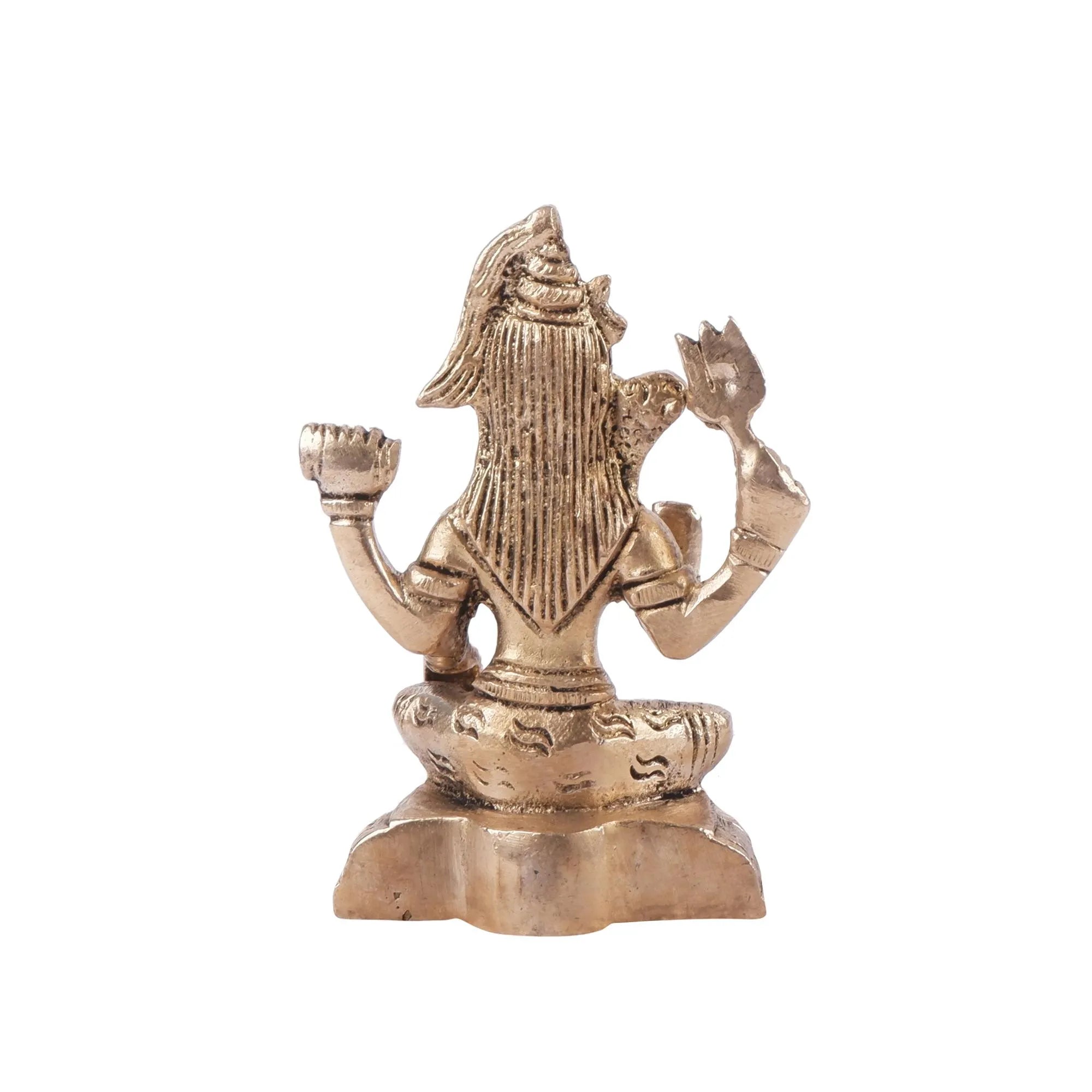 Brass Bhagwan Shankar Idol(4.3 Inch)