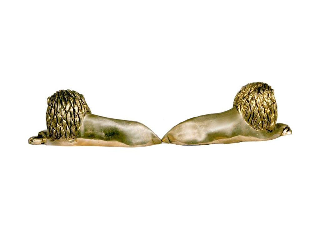 Lion Set Brass (4.7 Inch)