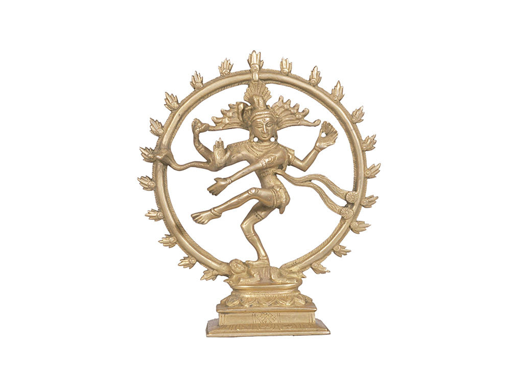 Brass Natraj Idol(8.2 Inch)