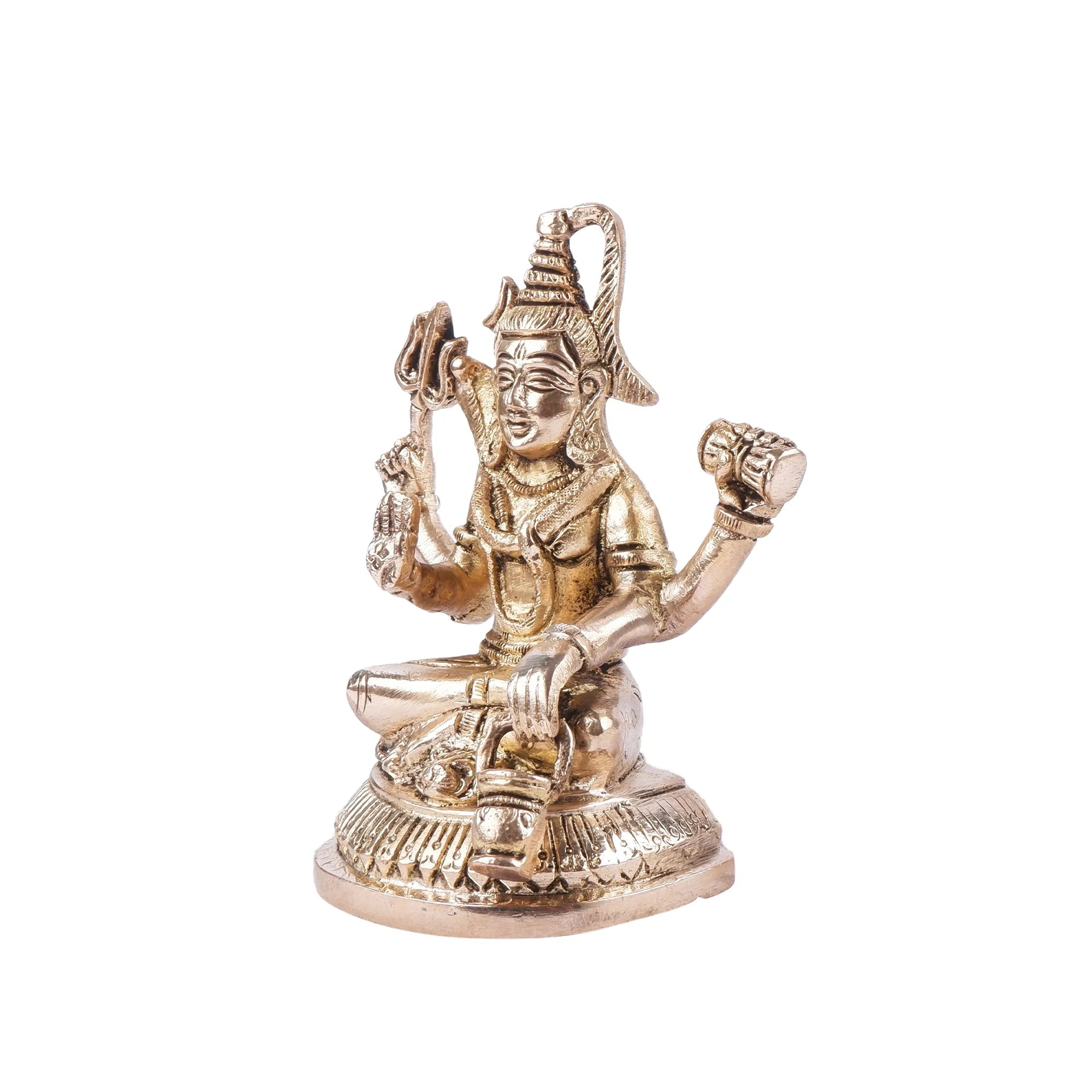 Brass Bhagwan Shankar (5.5 Inch)