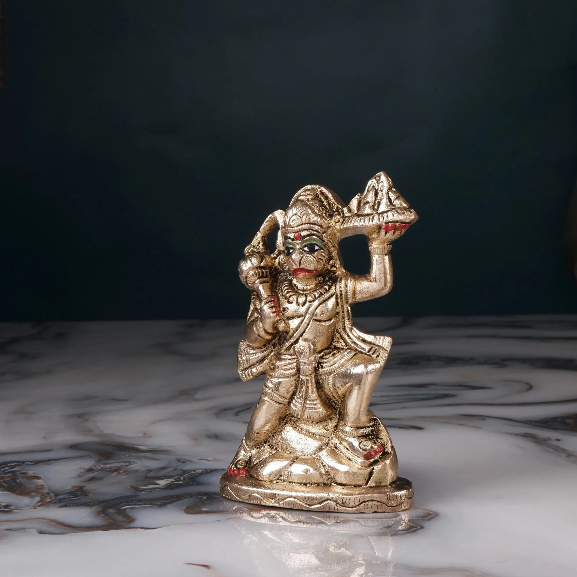 Brass Bhagwan Hanuman Idol(4.3 Inch)