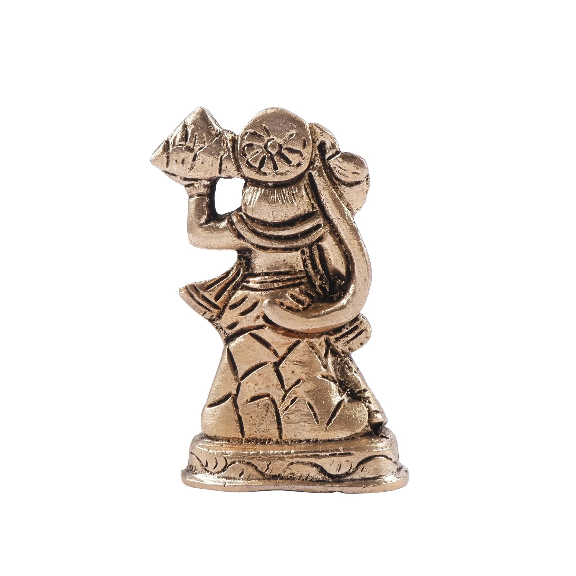 Brass Hanuman Idol(3.5 Inch)