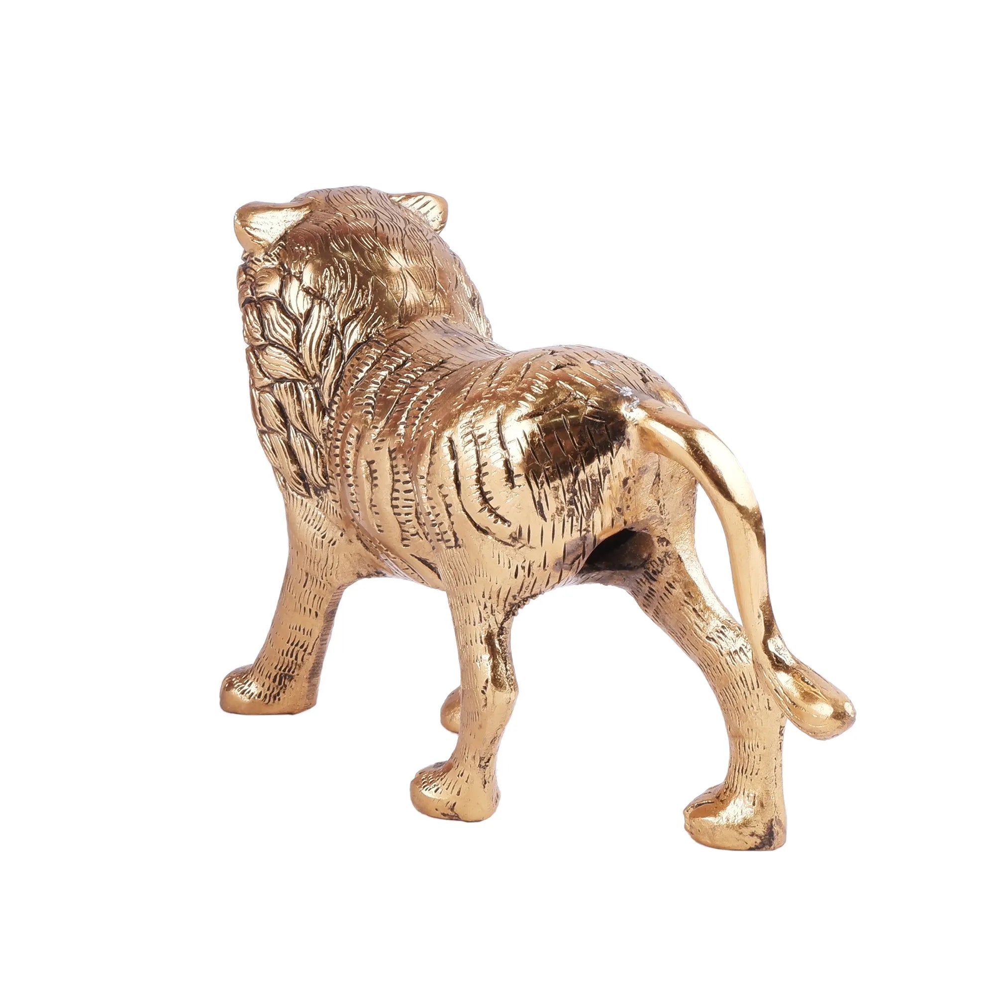 German silver Golden Lion (6.2 Inch)