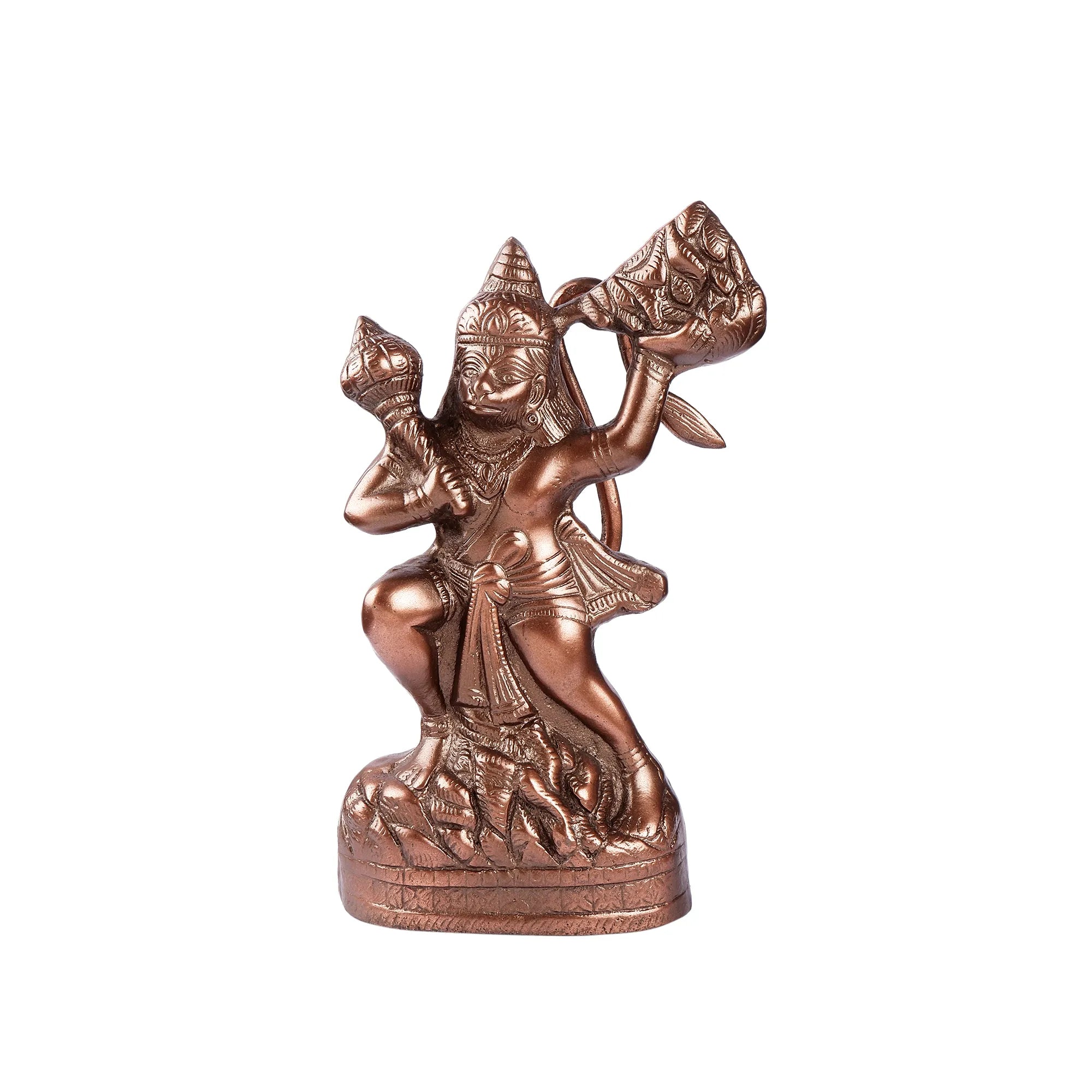 Gun Metal Hanuman Ji Idol (10.6 Inch)