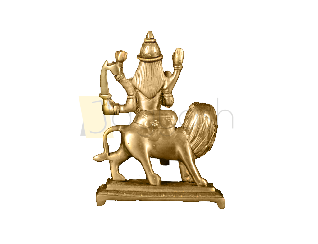 Brass Maa Katyayani Idol (6.2 Inch)