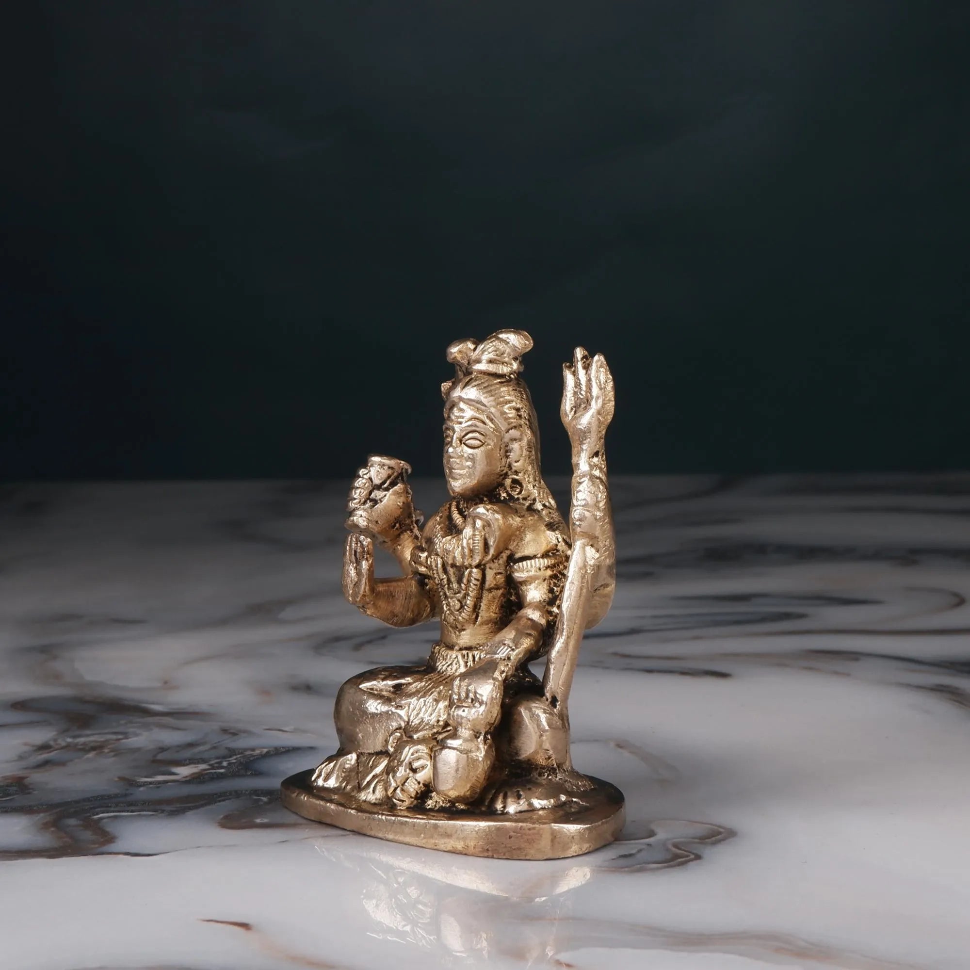 Brass Shankar Idol(3.1 Inch)