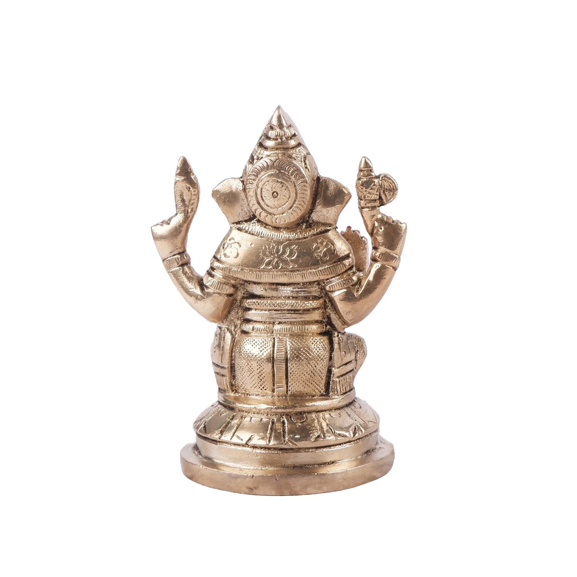 Brass Ganesh Idol (4.3 Inch)