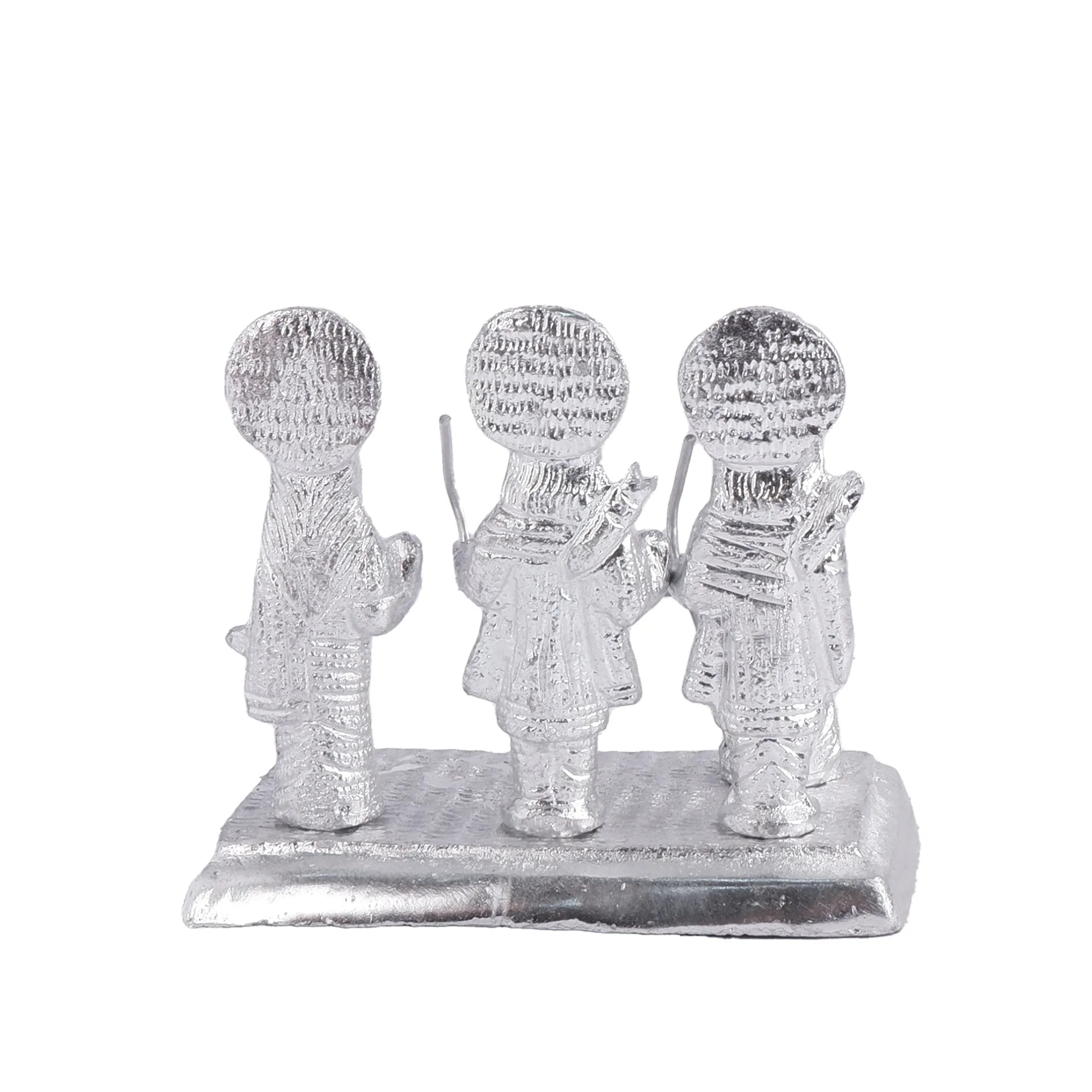 White Metal Ram Darbar Idol (4.3 Inch)